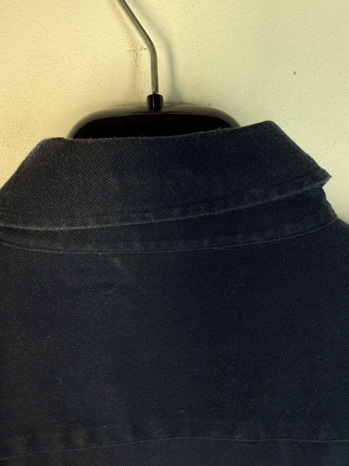 Yves Saint Laurent Heavy YSL Shirt Cotton Navy Size US L / EU 52-54 / 3 - 18 Thumbnail