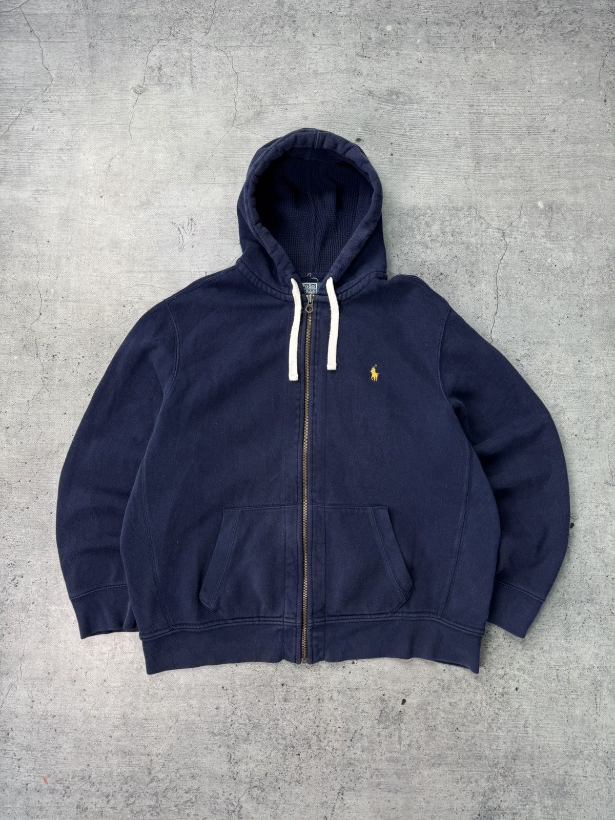 Polo Ralph Lauren Vintage Polo Ralph Lauren Zip UP Hoodie Y2K Size US XL / EU 56 / 4 - 1 Thumbnail
