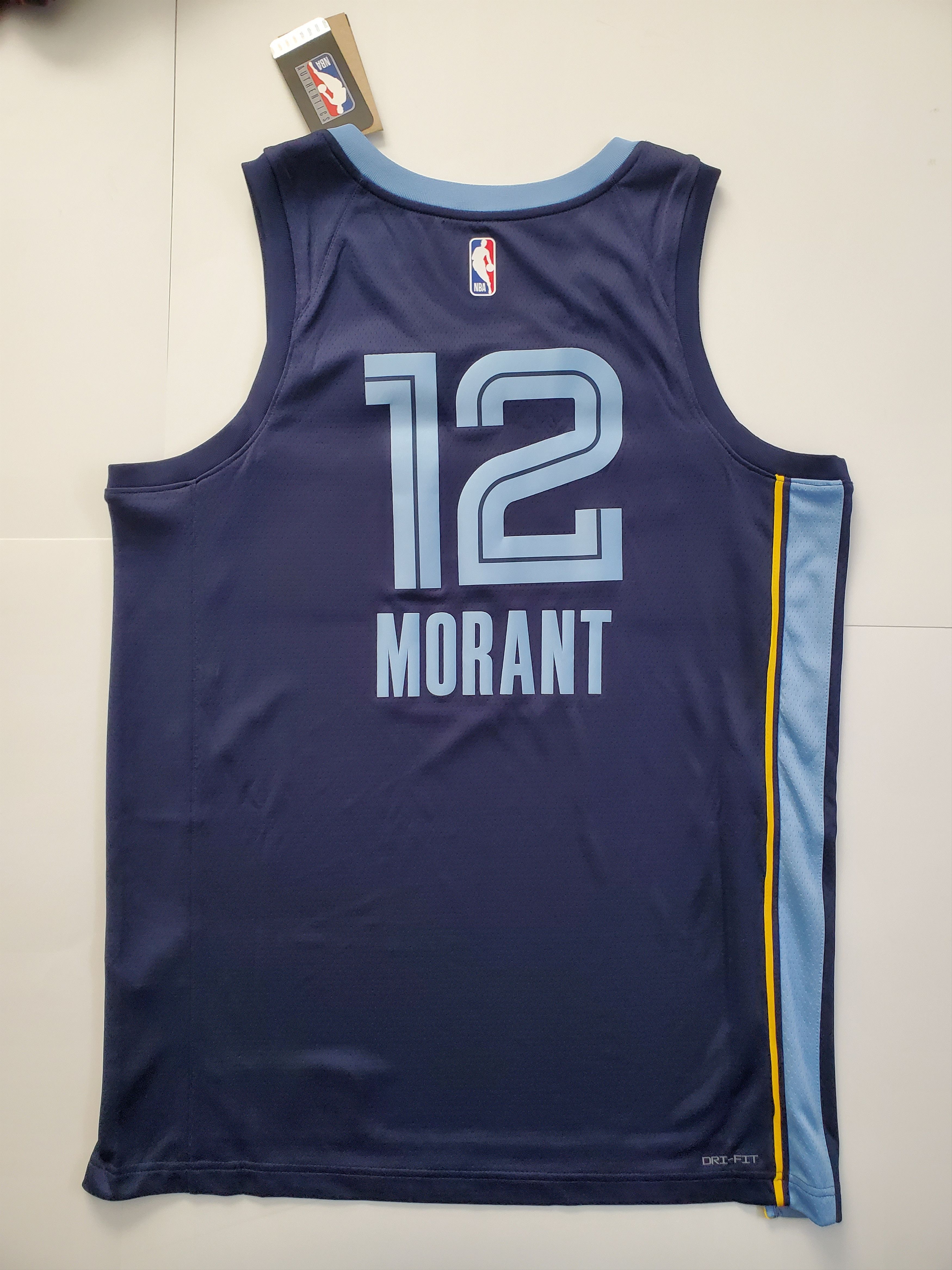 Nike Nike Swingman Icon Edition Ja Morant Memphis Grizzlies Size US L / EU 52-54 / 3 - 2 Thumbnail