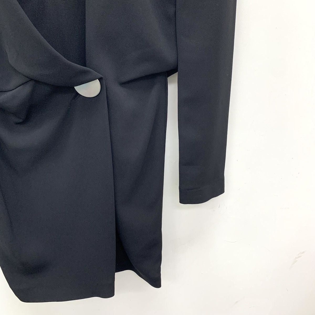 Alexander Wang Alexander Wang Black Zip Design Long Sleeve Dress K26WX Size XS / US 0-2 / IT 36-38 - 4 Thumbnail