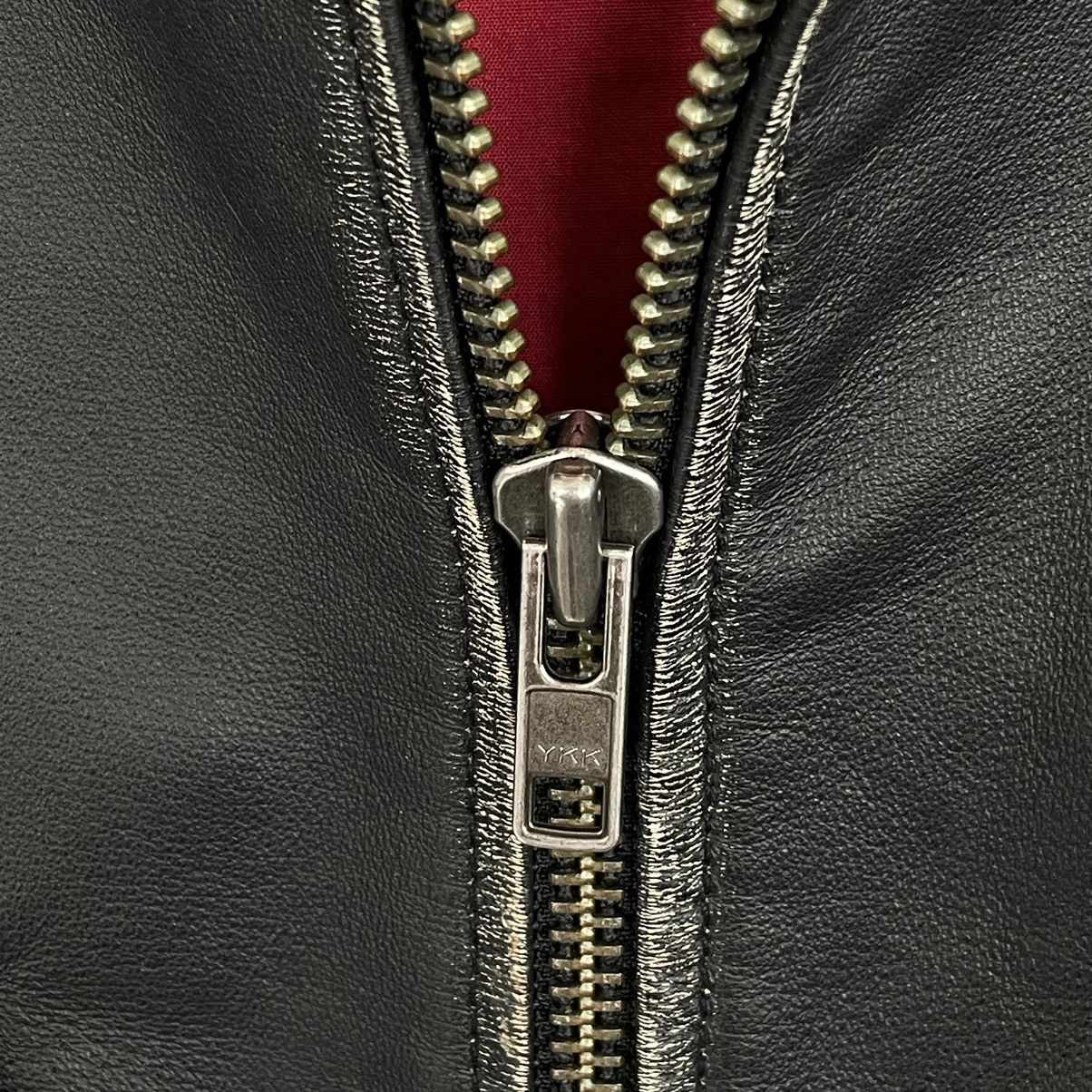 Genuine Leather 🔥RARE🔥Vintage distressed leather jacket y2k Size US M / EU 48-50 / 2 - 8 Thumbnail
