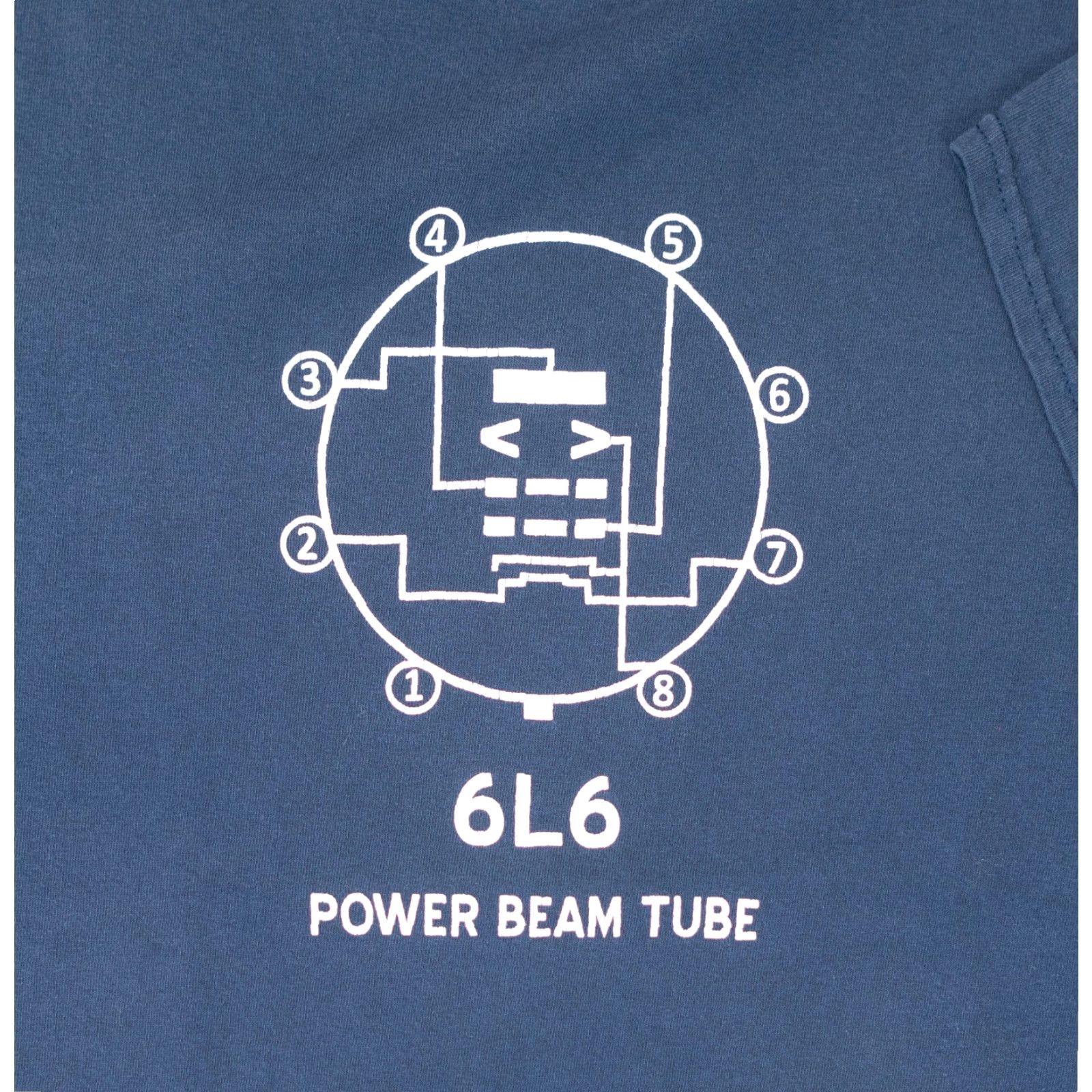 Gildan VINTAGE T-Shirt Mens L Blue Power Beam Tube Logo 90s Art Parody Gildan Cotton 2000s Mens Size US L / EU 52-54 / 3 - 3 Thumbnail