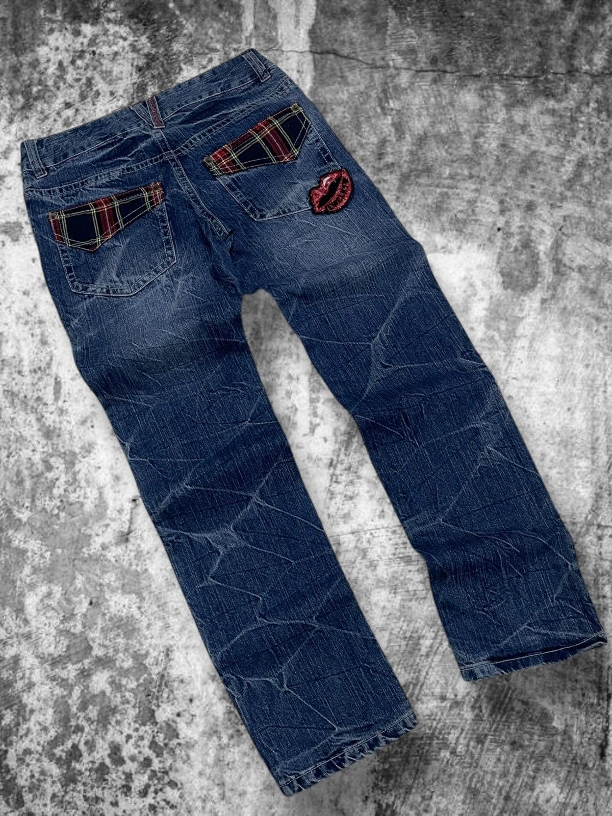 Hysteric Glamour Vintage Japan Designer Colza Radical Punk Distressed Jeans Size US 30 / EU 46 - 8 Thumbnail