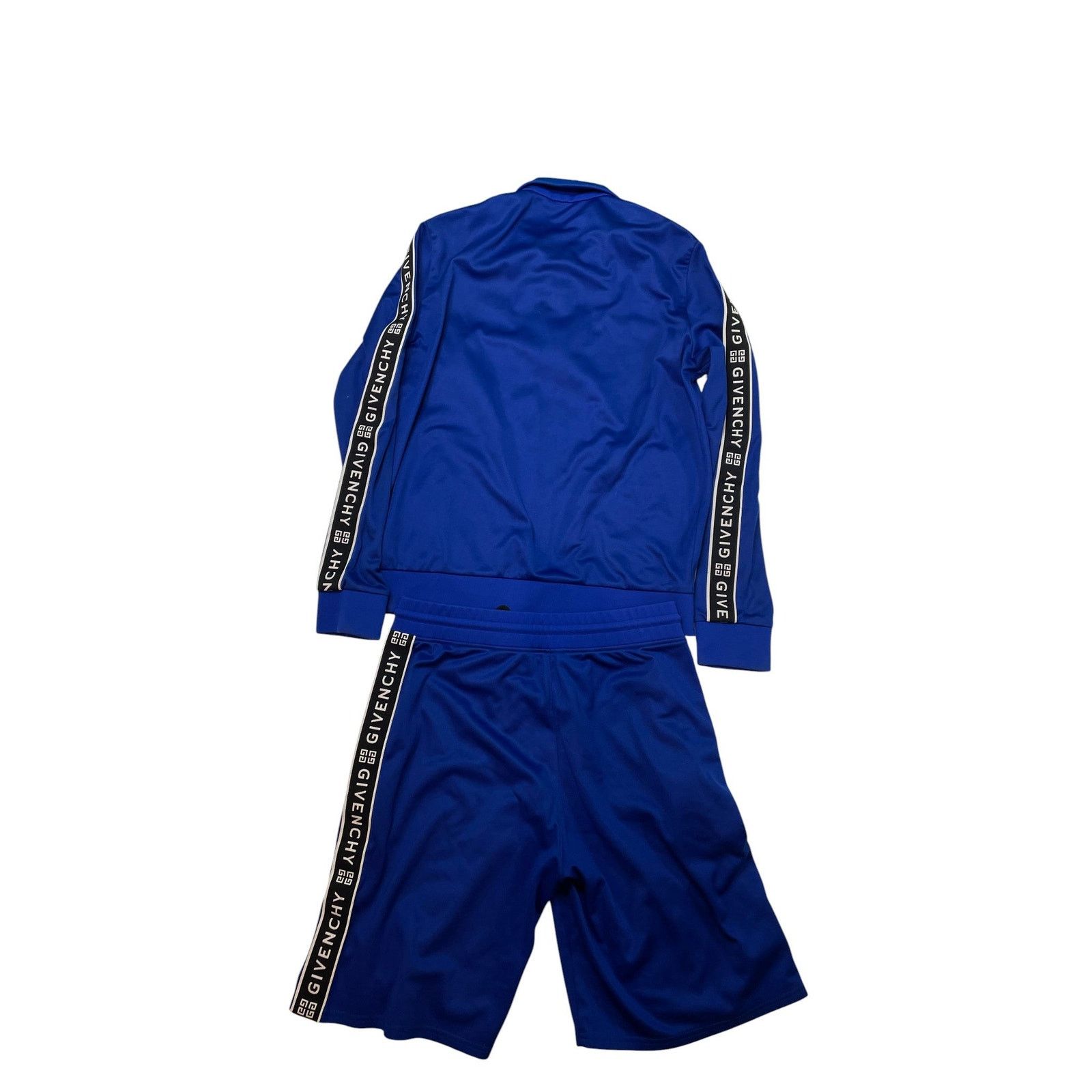 Givenchy Givenchy Blue & Black Stripe Sweatsuit Size 34" / US 12 / IT 48 - 2 Thumbnail