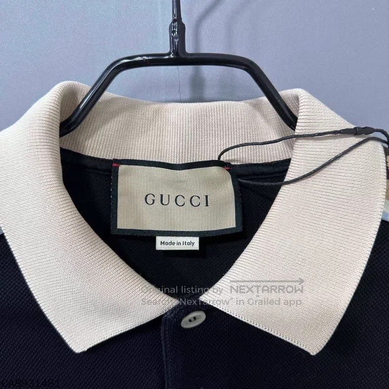 Gucci Gucci 3m string label reflective sticker short sleeves Size US XL / EU 56 / 4 - 5 Thumbnail
