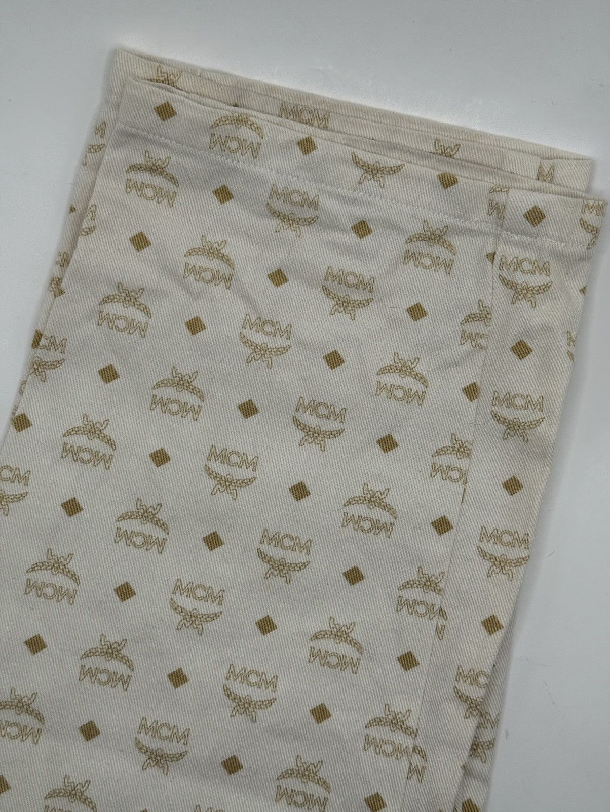 MCM Vintage Mcm O.T.C fullprint Monogram Jeans Size 28" / US 6 / IT 42 - 6 Thumbnail