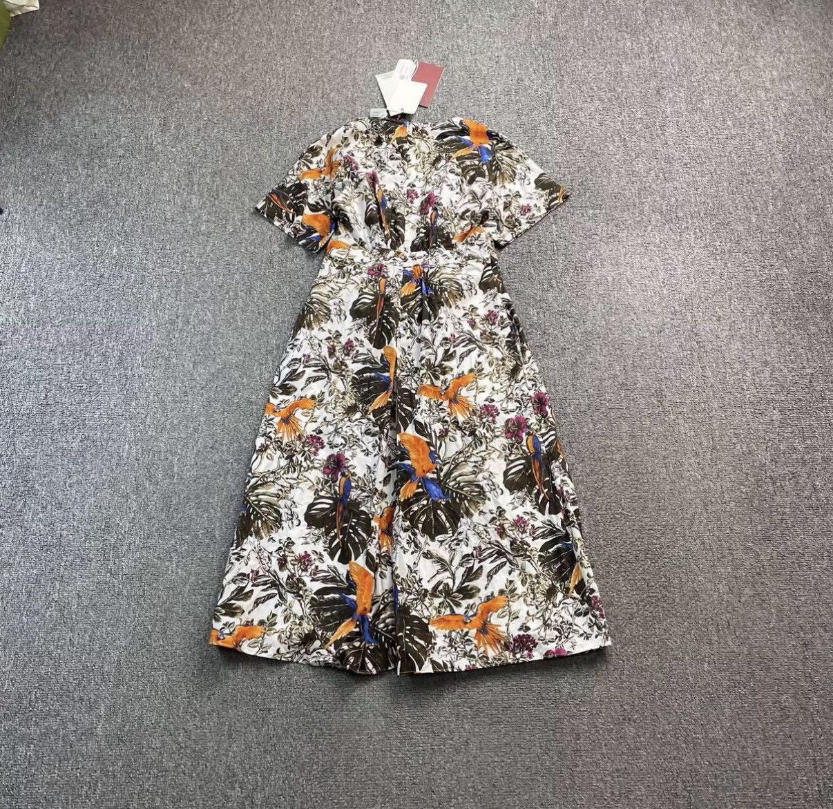 Max Mara MaxMara Floral Dress J41 Size S / US 4 / IT 40 - 2 Thumbnail