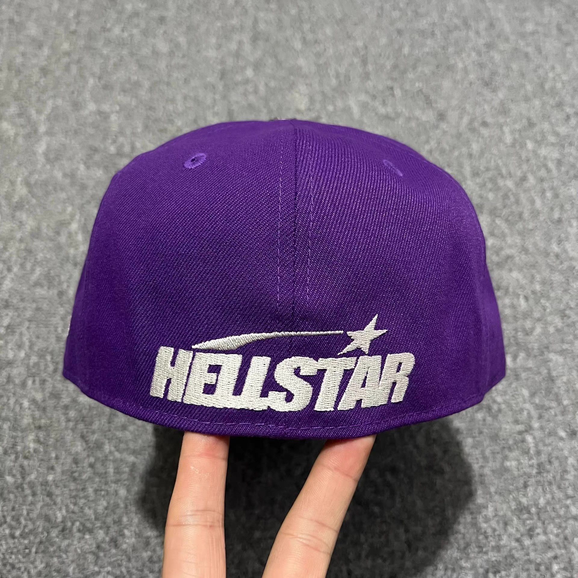 HELLSTAR Hellstar Classic Embroidered Flat Brim Baseball Cap Q7 Size ONE SIZE - 7 Thumbnail