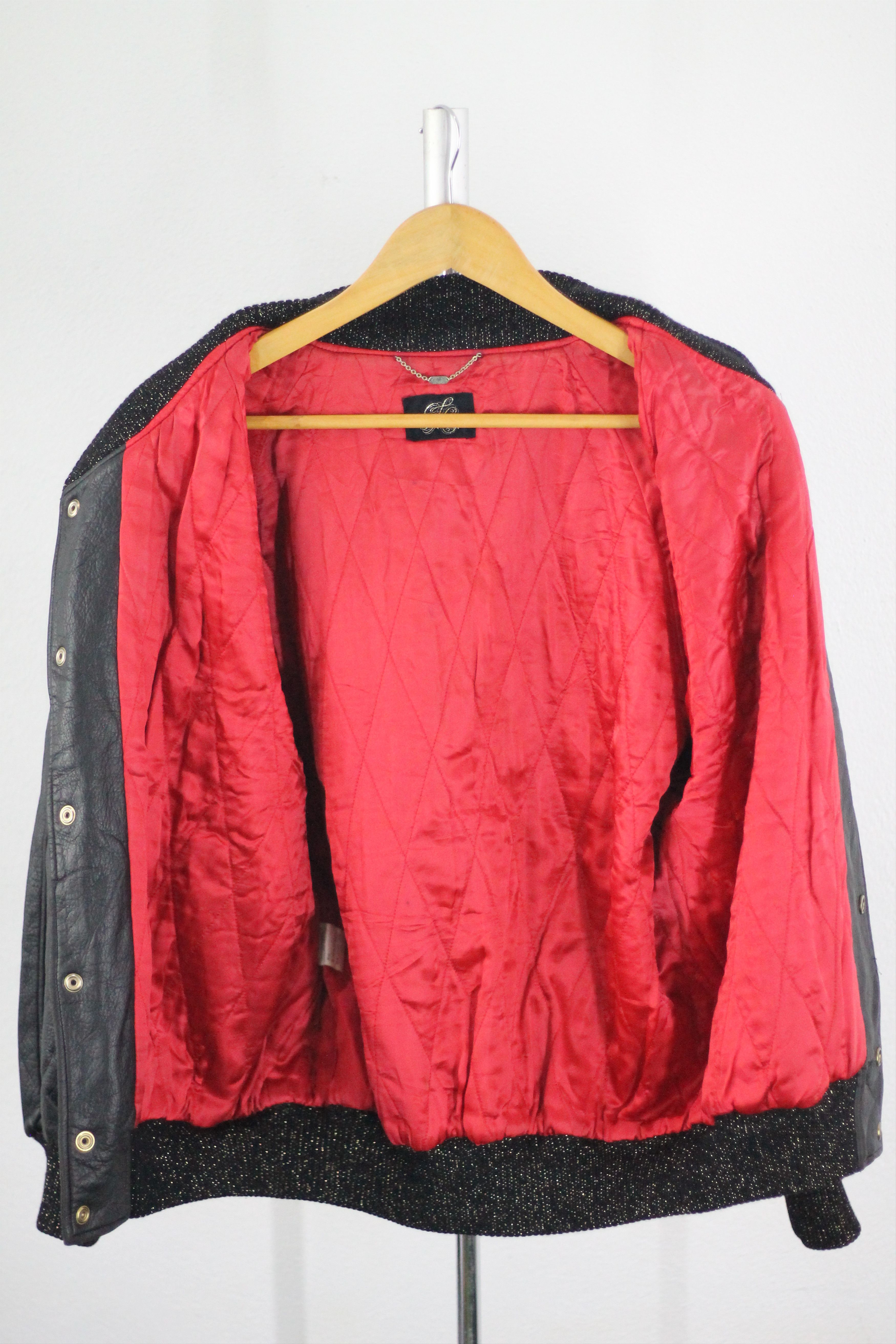 Vintage RARE! Vintage Tiger Designed Leather Jacket. Size US M / EU 48-50 / 2 - 6 Thumbnail