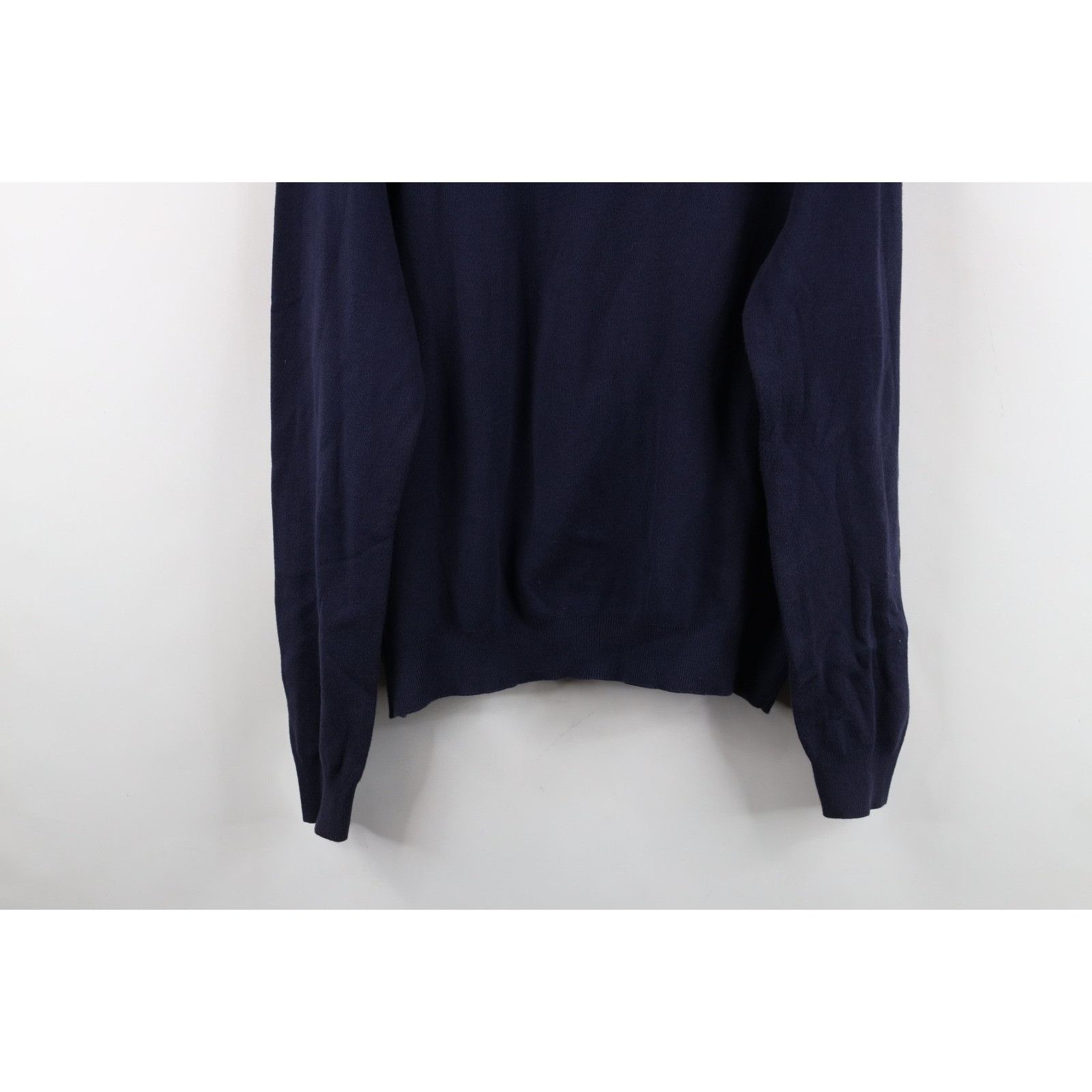 Polo Ralph Lauren Vintage 90s Ralph Lauren Faded Pima Cotton Knit Sweater Size US L / EU 52-54 / 3 - 13 Thumbnail