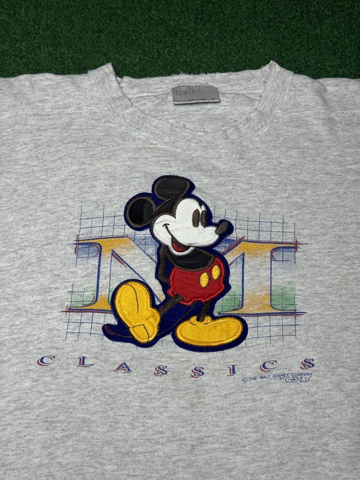 Disney Vintage 90s Disney Mickey Mouse Walt Disney Lrg Sweatshirt Size US L / EU 52-54 / 3 - 2 Thumbnail