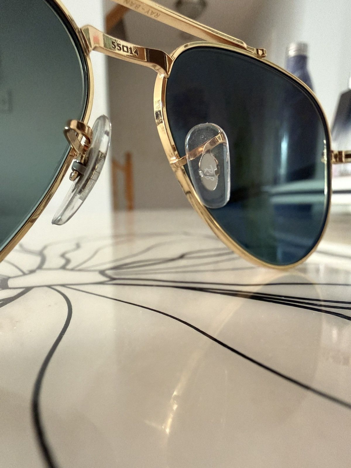 RayBan Ray Ban Aviators RB3625 New Aviators Polarized Chromance Size ONE SIZE - 10 Thumbnail