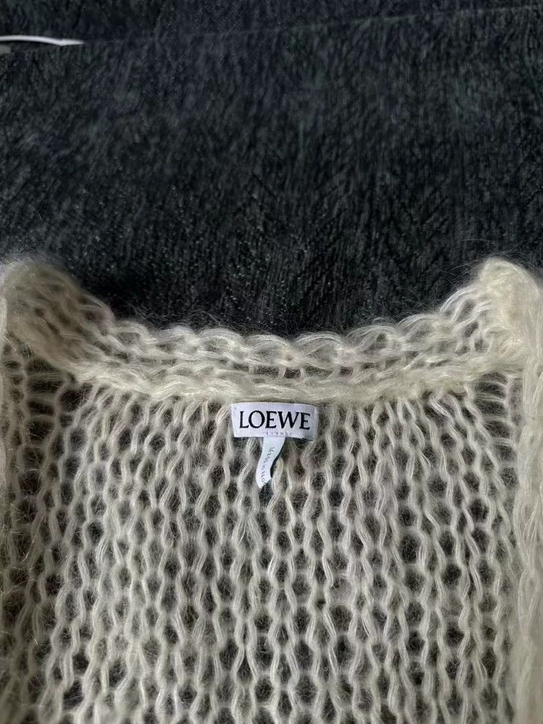 Loewe LOEWE Mohair cardigan Size S / US 4 / IT 40 - 3 Thumbnail