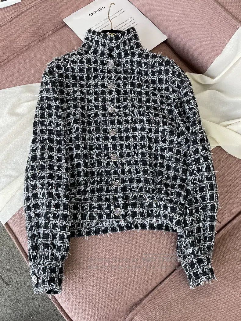 Chanel Chanel 23A tweed knitted coat Size XXS / US 00 / IT 34 - 1 Thumbnail
