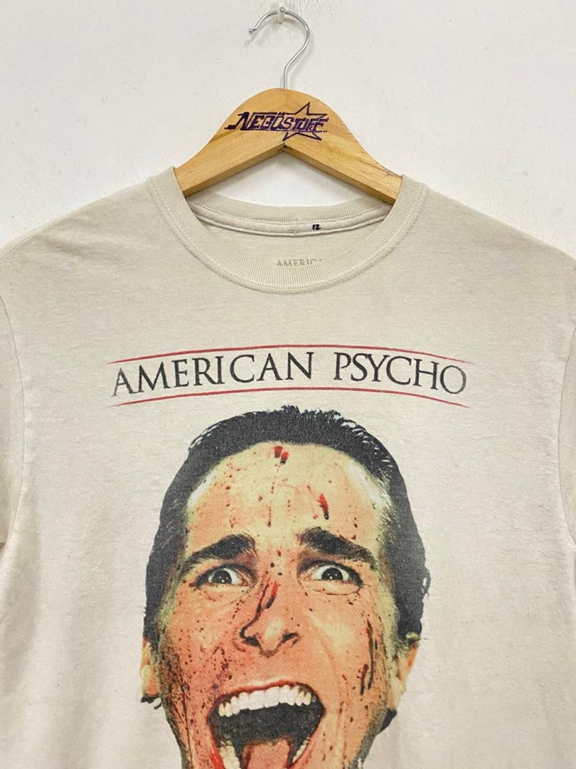 Vintage vintage Y2K American Psycho movie t shirt Size US S / EU 44-46 / 1 - 2 Thumbnail