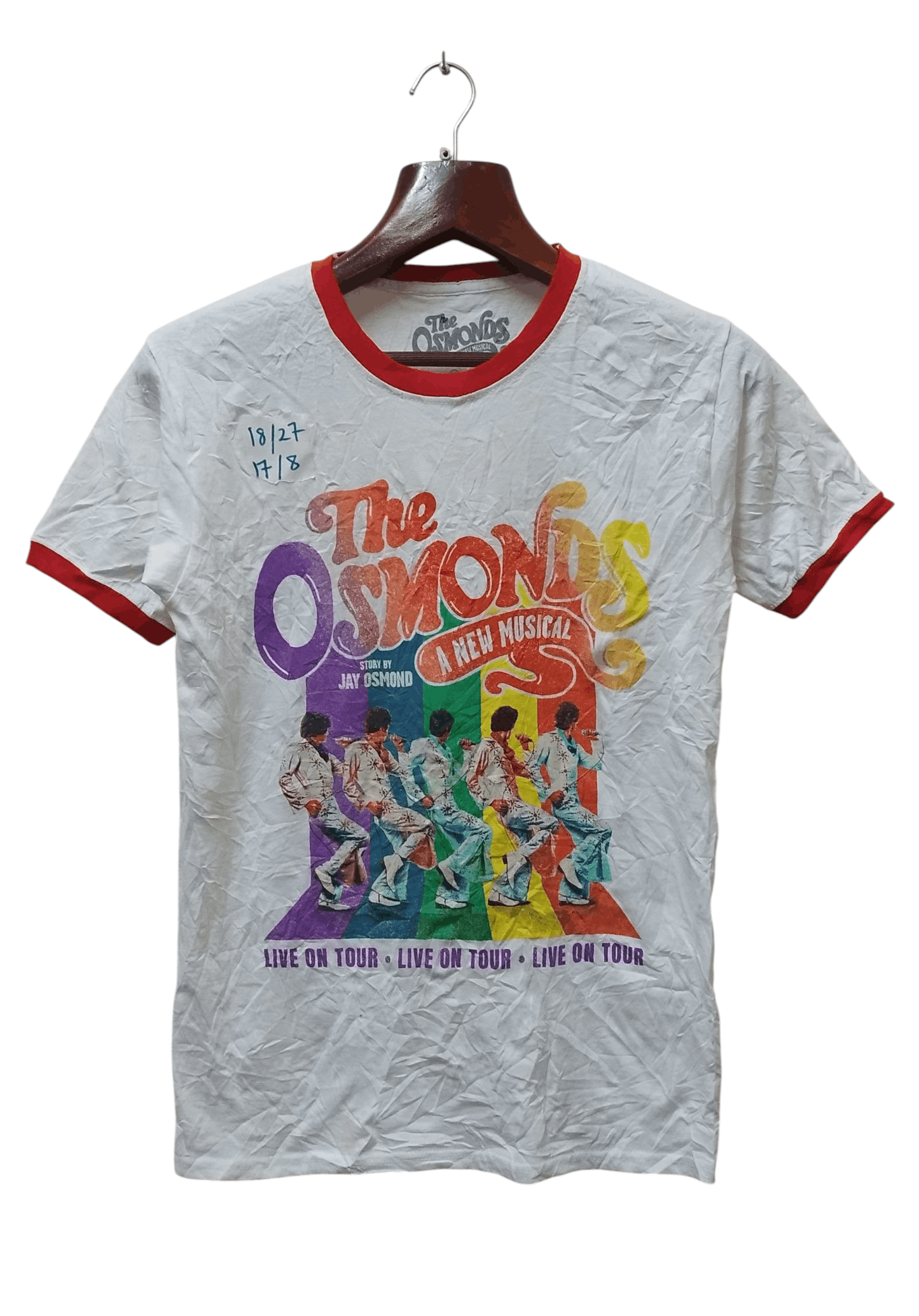 Band Tees The Osmonds Brother Ringer T-shirt Size US S / EU 44-46 / 1 - 1 Thumbnail