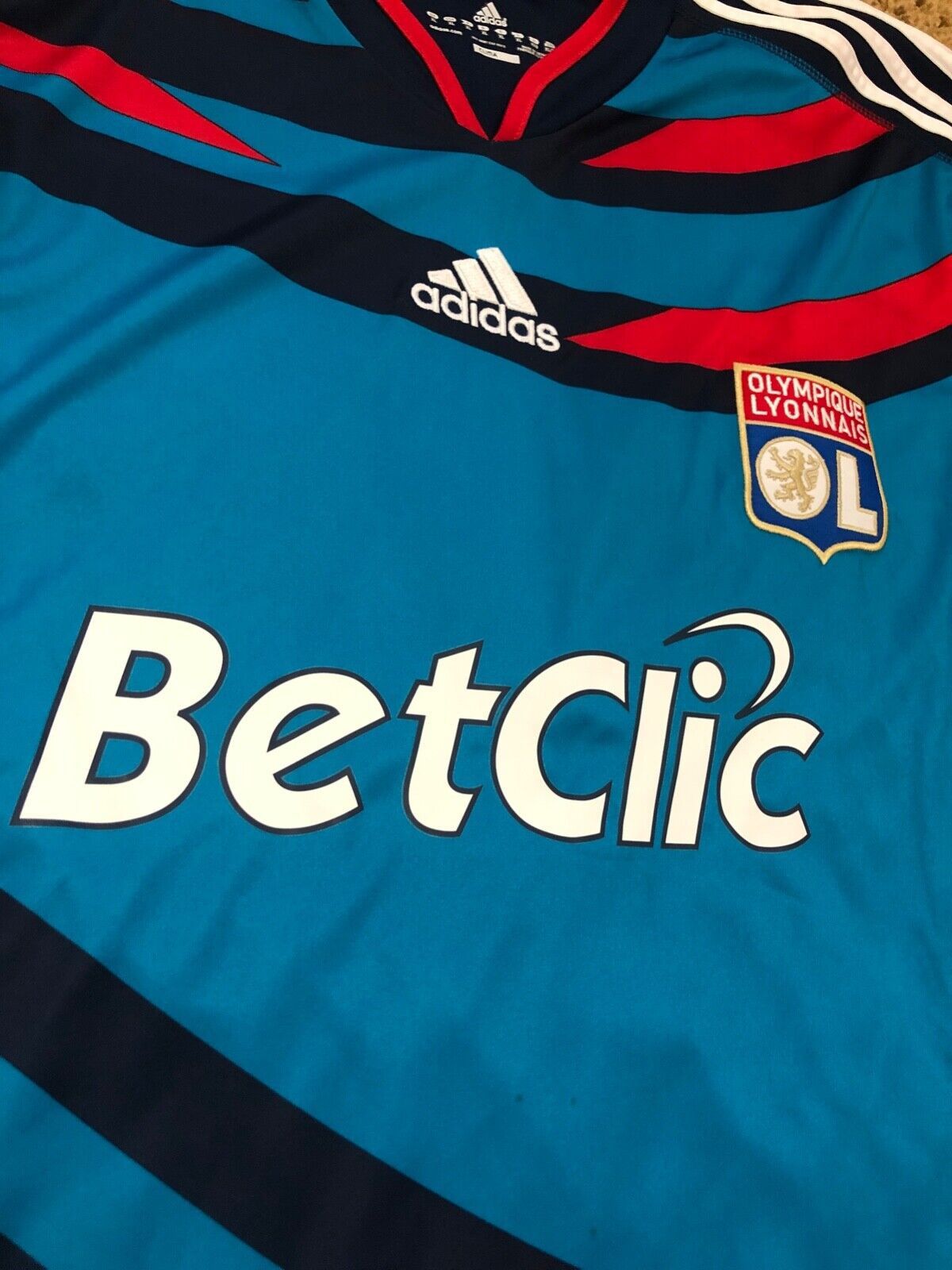 Adidas Olympique Lyonnais OL Adidas 2010/2011 CL Briand Jersey XL Size US XL / EU 56 / 4 - 3 Thumbnail