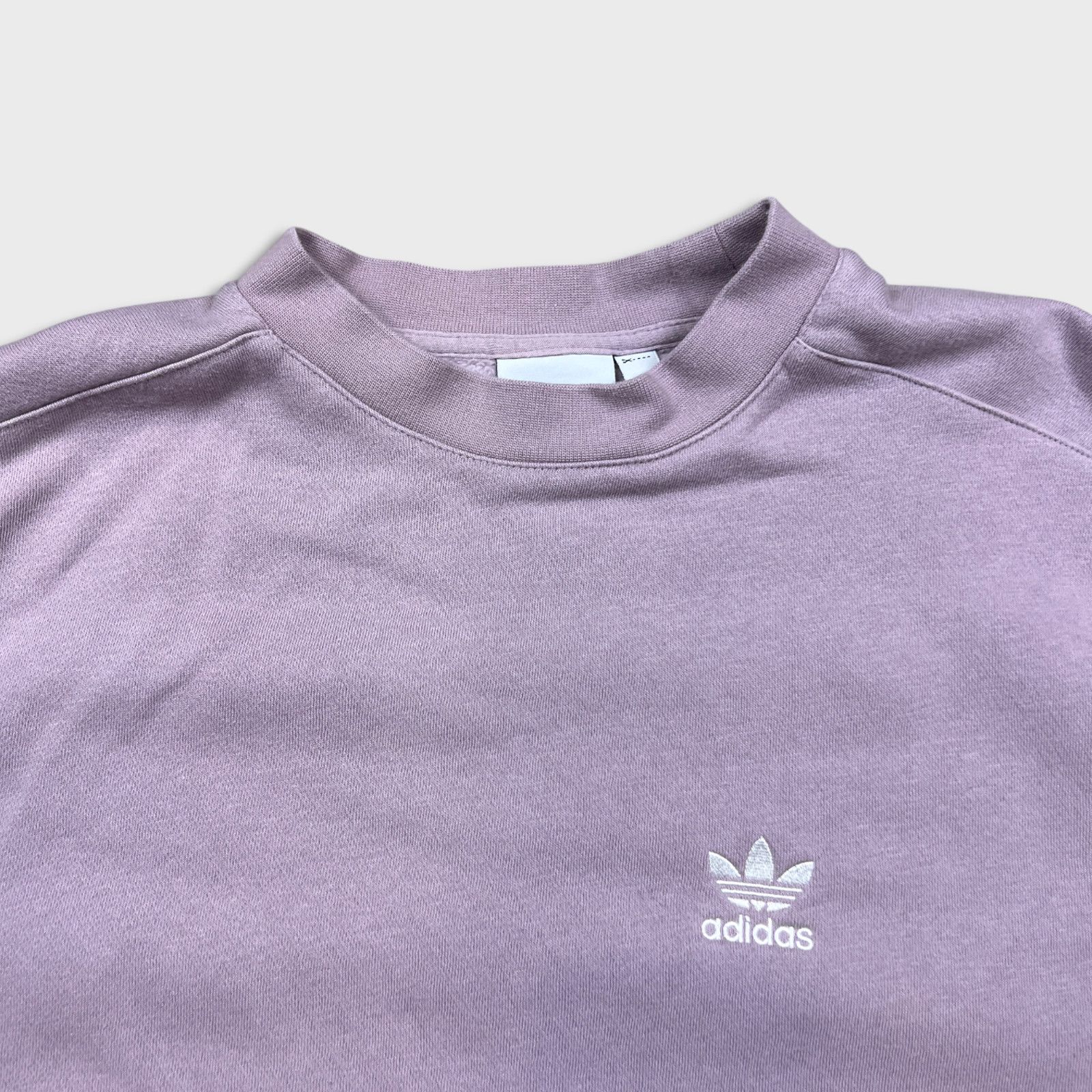 Adidas × Vintage Adidas Sweatshirt Original Trefoil Spell Out Pullover Crew Size S / US 4 / IT 40 - 2 Thumbnail