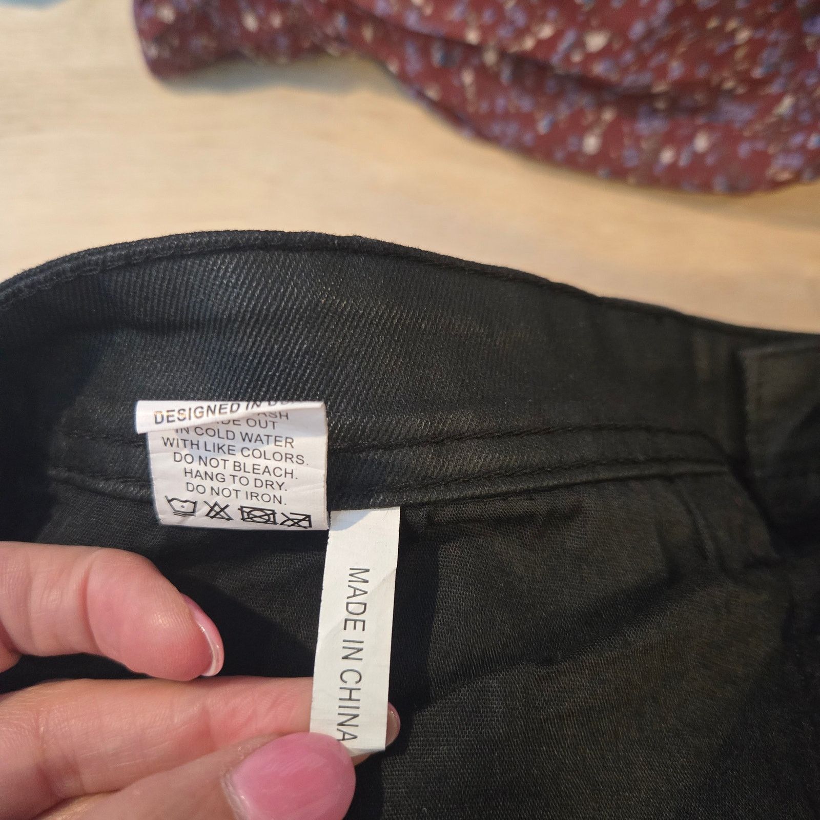 Other Victorious denim jeans cargo 34 x 30 black coated buckles Size US 34 / EU 50 - 9 Thumbnail