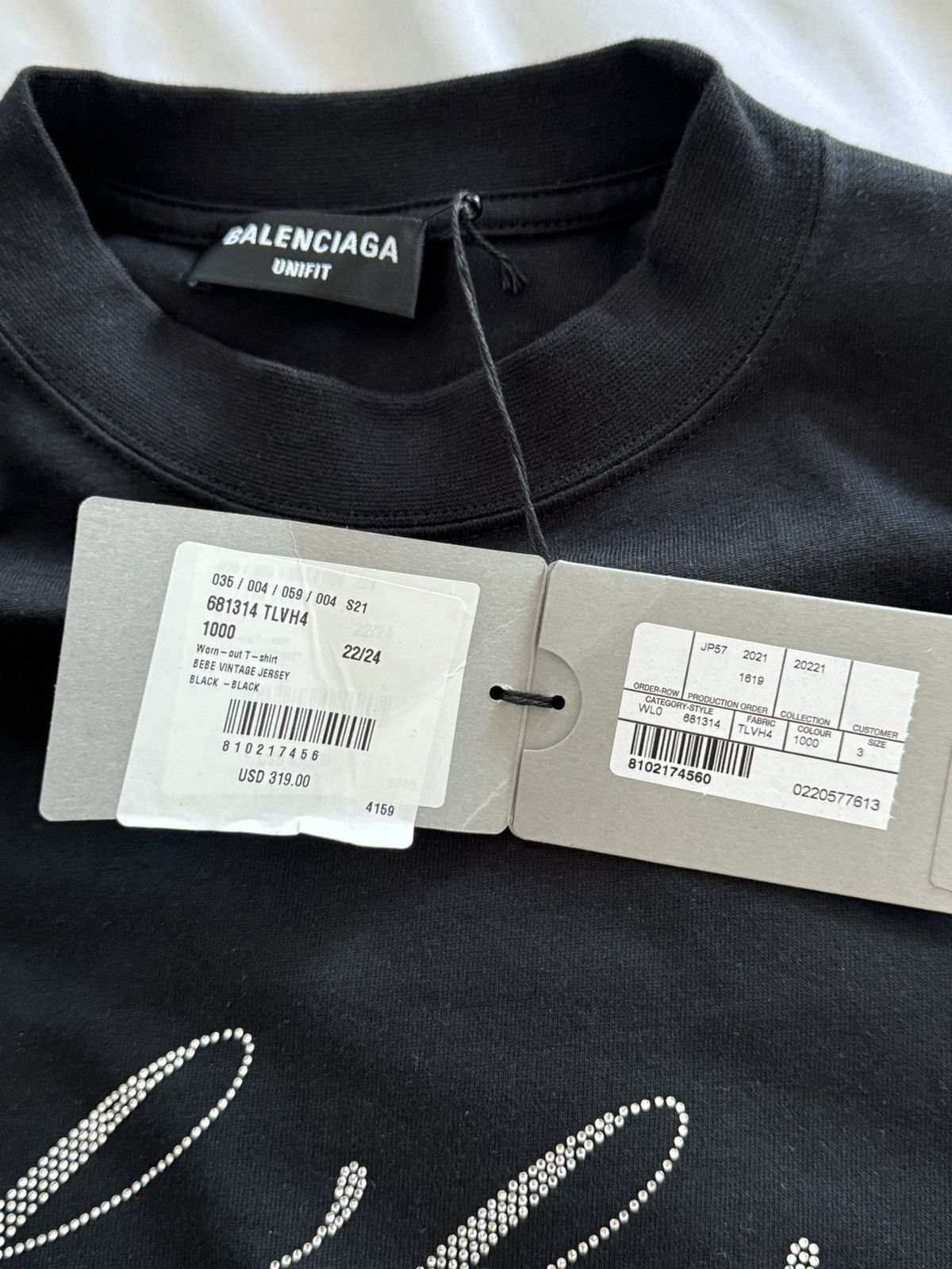 Balenciaga Balenciaga BeBe T shirt Size US M / EU 48-50 / 2 - 5 Thumbnail