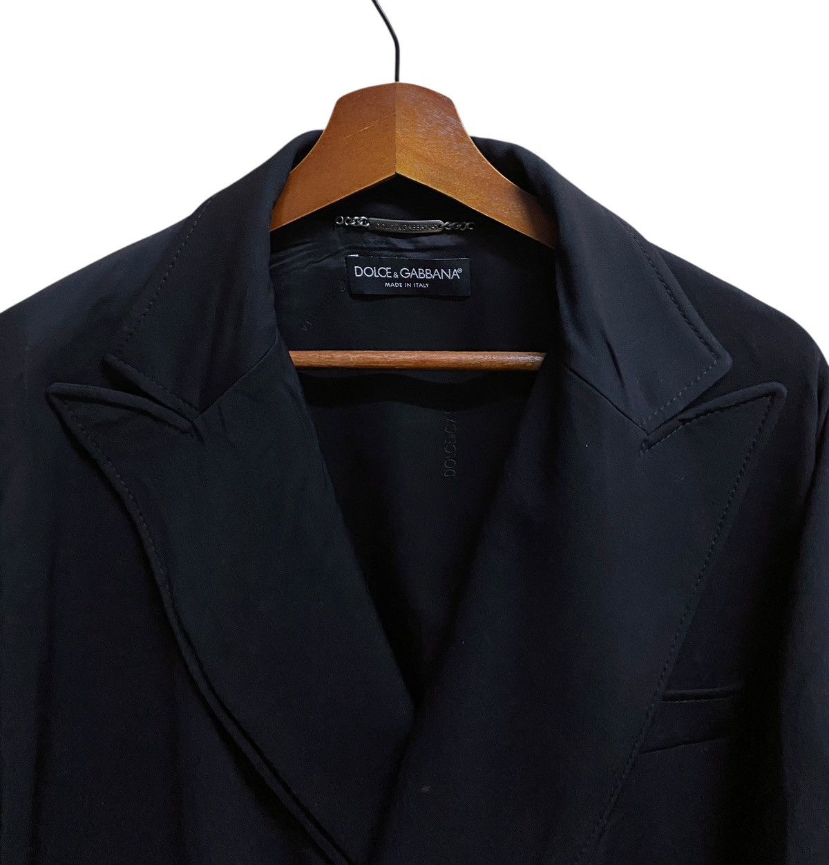 Dolce & Gabbana Rare Vintage Dolce & Gabbana Downcode Sleeve Jacket 2000s Size US M / EU 48-50 / 2 - 3 Thumbnail