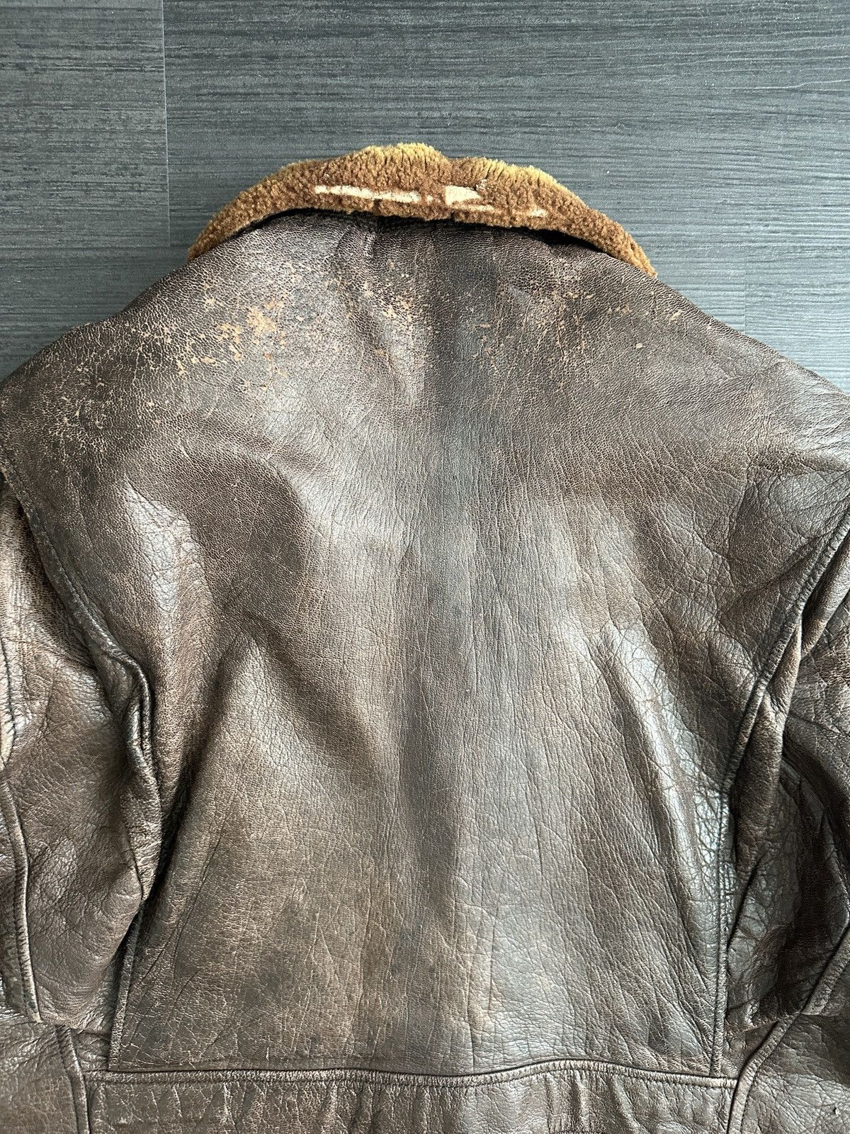 Other 1950s USN G-1 Flight Jacket Size 40(est) Size US M / EU 48-50 / 2 - 6 Thumbnail