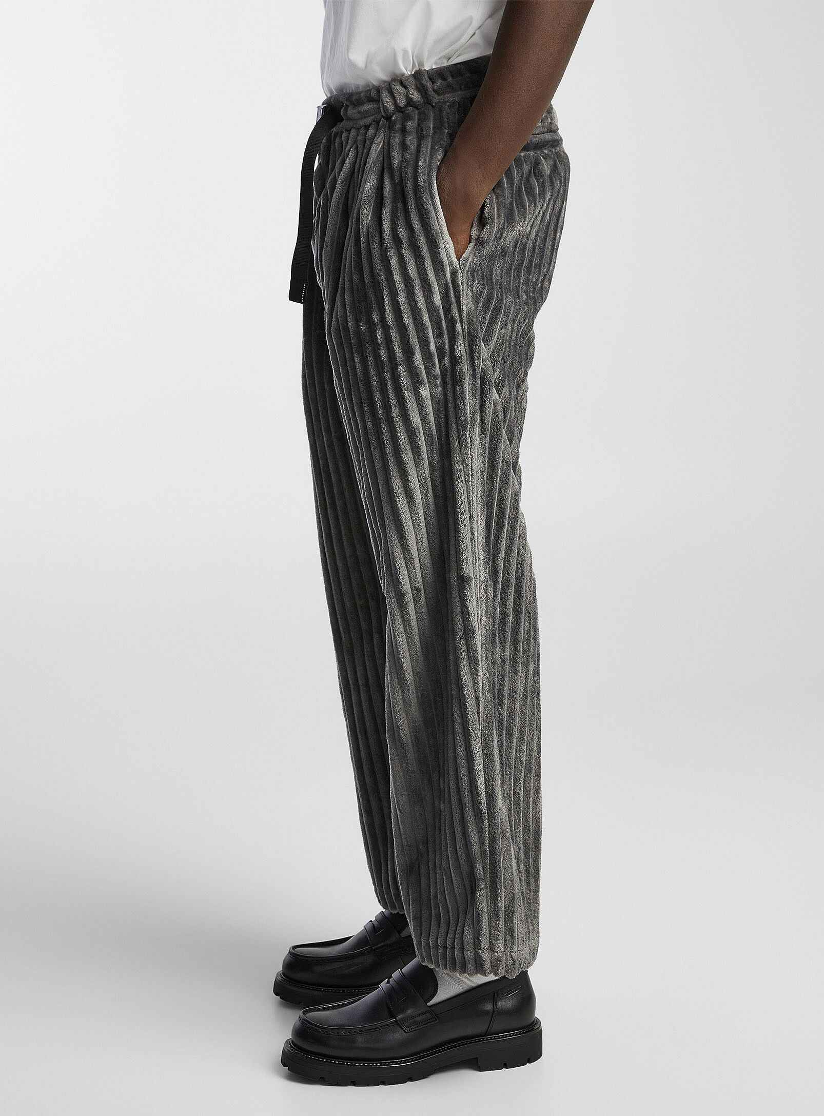 Other BNWT AW24 WHITESAND PLUSH RIBBED PANTS 46 Size US 30 / EU 46 - 12 Thumbnail