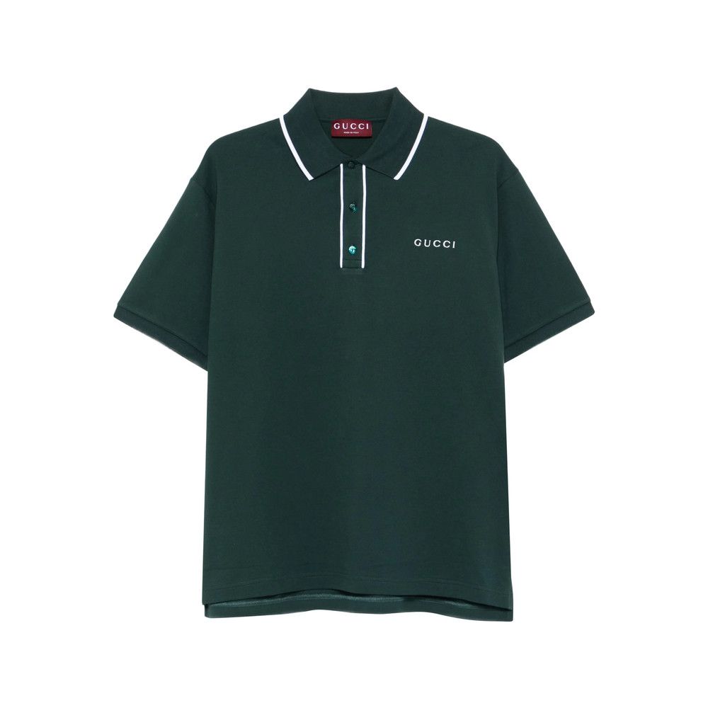 Gucci Gucci GREEN Polo Shirts Size US M / EU 48-50 / 2 - 1 Thumbnail