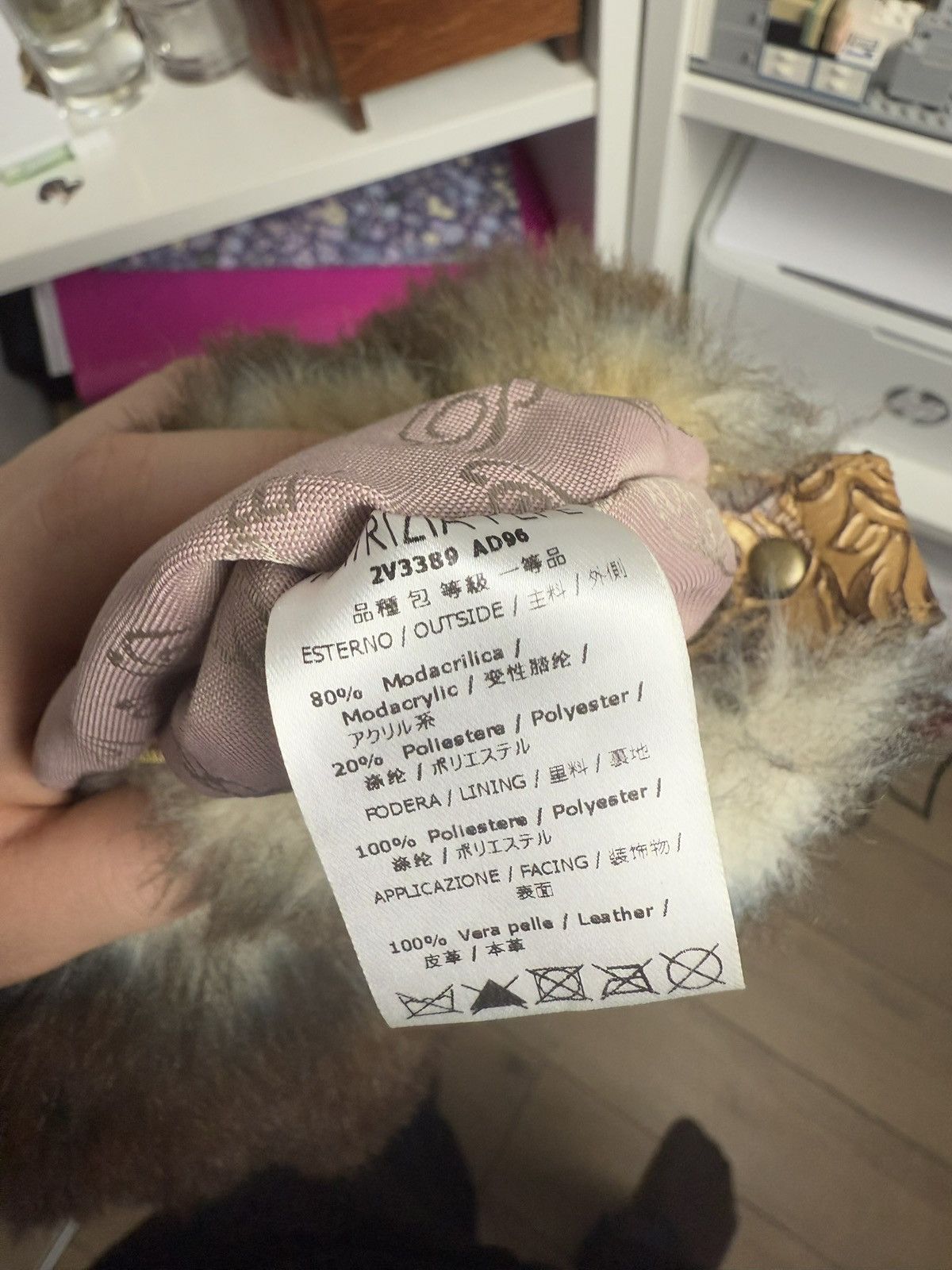 Vintage Vintage y2k Faux fur hand shoulder bag avantgarde archive Size ONE SIZE - 6 Thumbnail