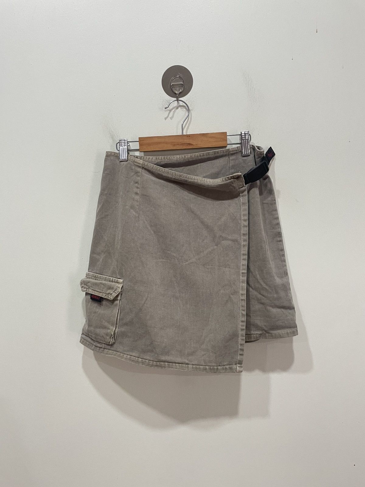 Gramicci Gramicci Wrapped Mini Skirt Size 26" / US 2 / IT 38 - 1 Thumbnail