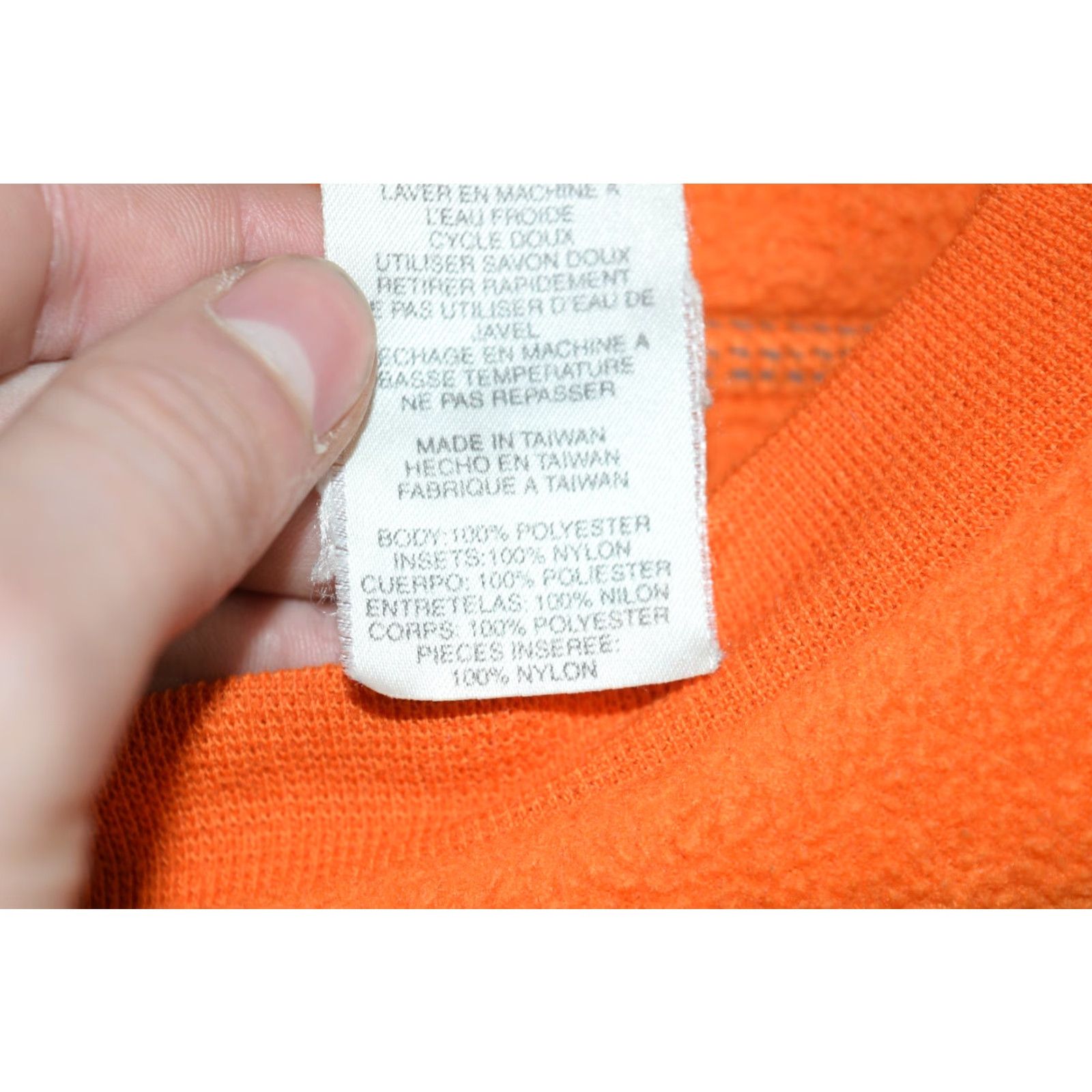Adidas VINTAGE ADIDAS MENS SWEATSHIRT FLEECE PULLOVER SIZE S ORANGE 90S Y2K SPORTS Size US S / EU 44-46 / 1 - 6 Thumbnail