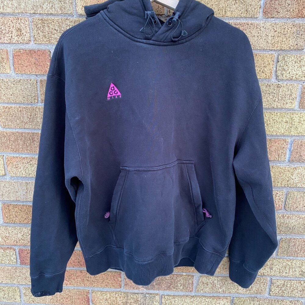 Nike ACG RARE Men's Nike ACG Loose Casual Sports Black Pullover Medi Size US M / EU 48-50 / 2 - 5 Thumbnail