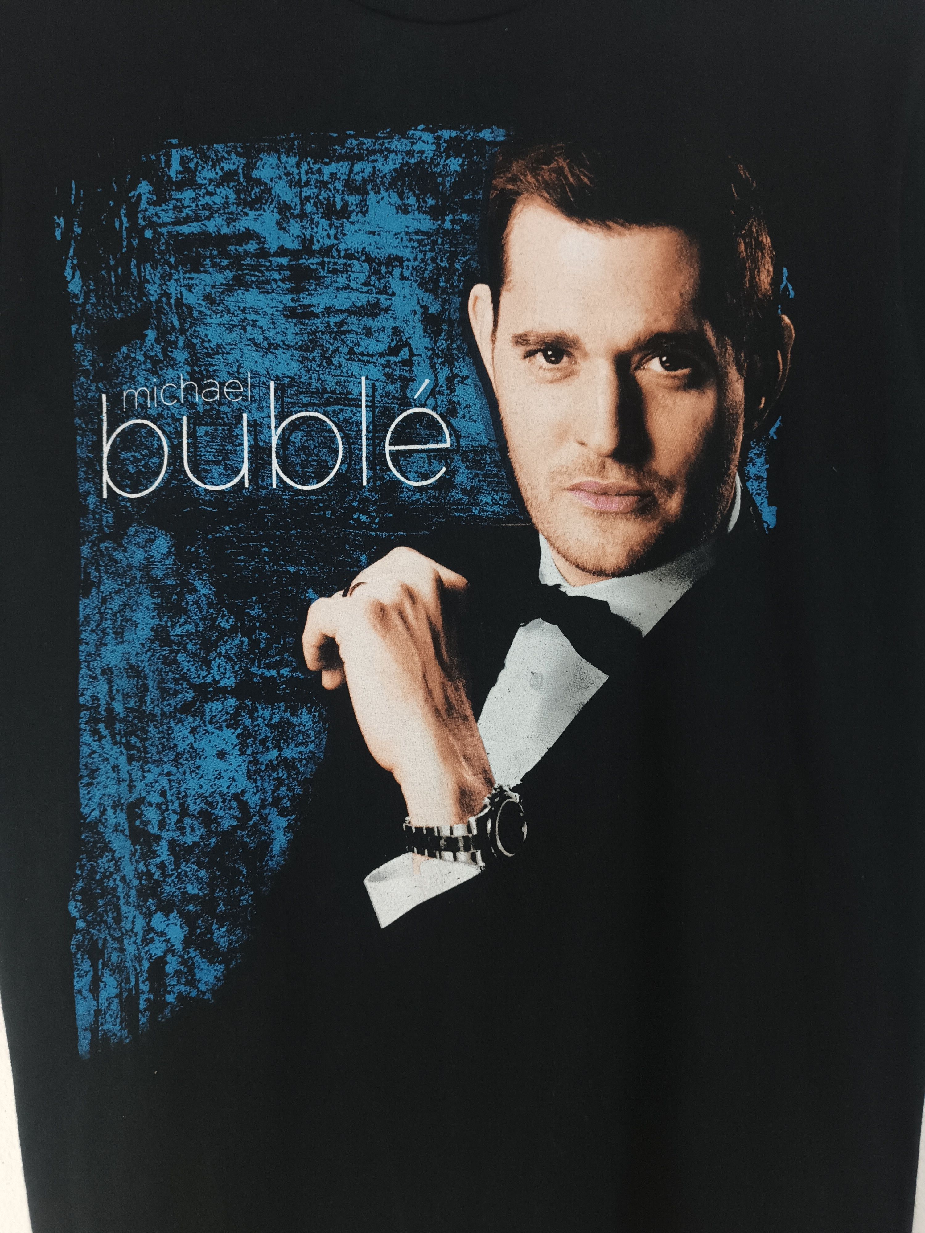Vintage VINTAGE 2013 MICHAEL BUBLE WORLD TOUR TWAIN SINATRA ELVIS Size US M / EU 48-50 / 2 - 9 Thumbnail