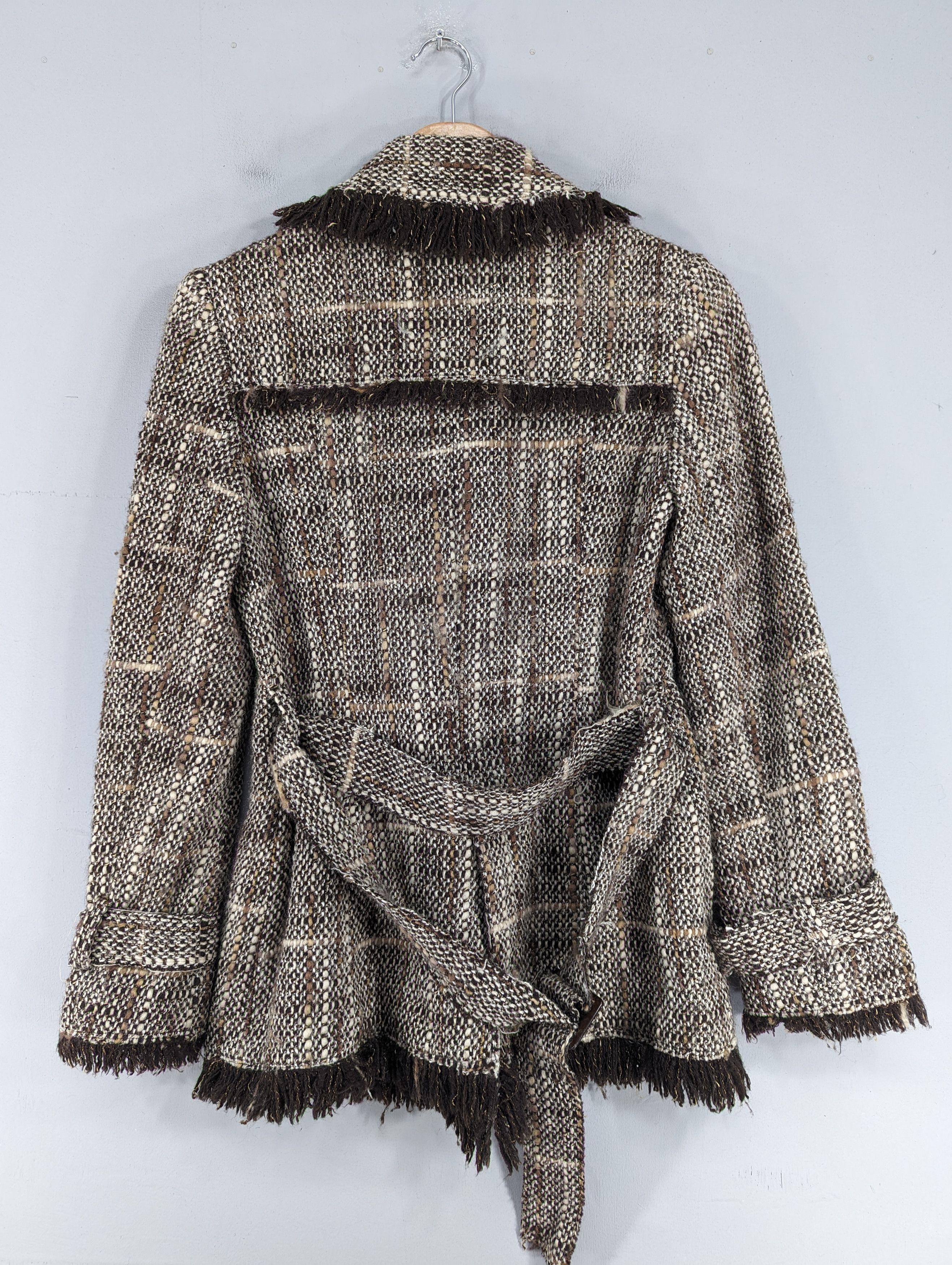 Japanese Brand 🔥RARE🔥R.P.B Japanese Brand Mohair Double Breasted Jacket Size XS / US 0-2 / IT 36-38 - 14 Thumbnail
