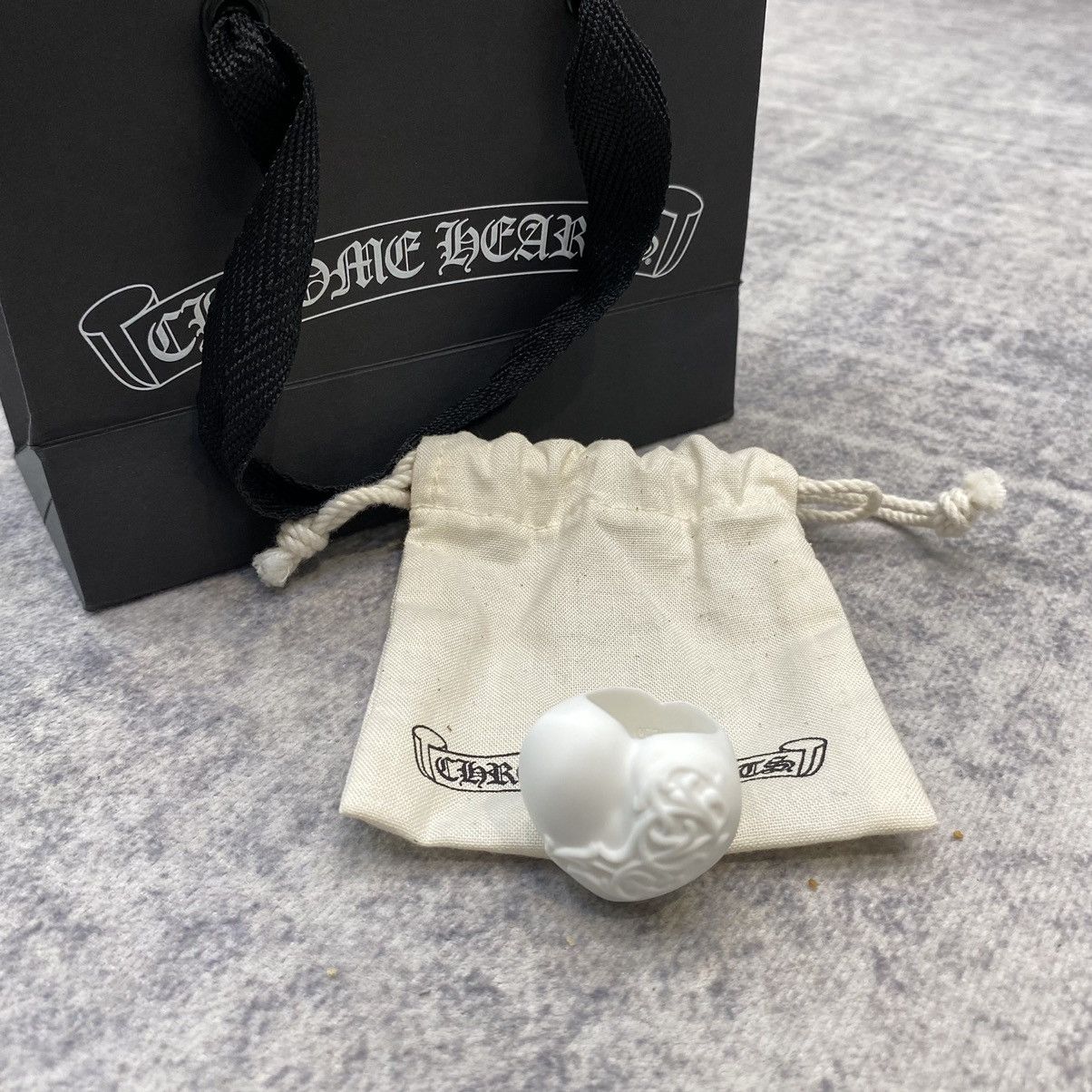 Chrome Hearts CHROME HEARTS Silicrome Ring WHITE Size ONE SIZE - 2 Thumbnail