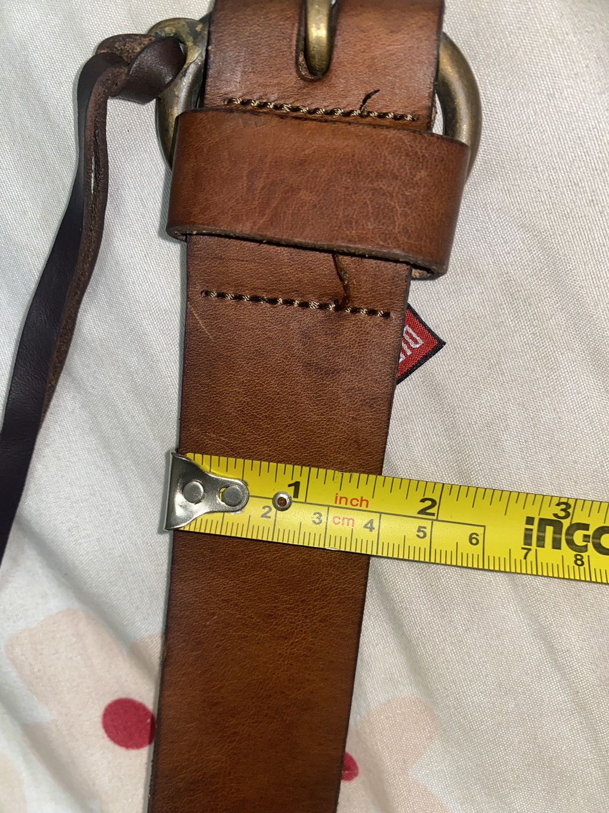 Diesel × Vintage Vintage Diesel Genuine Leather Belt Size ONE SIZE - 11 Thumbnail