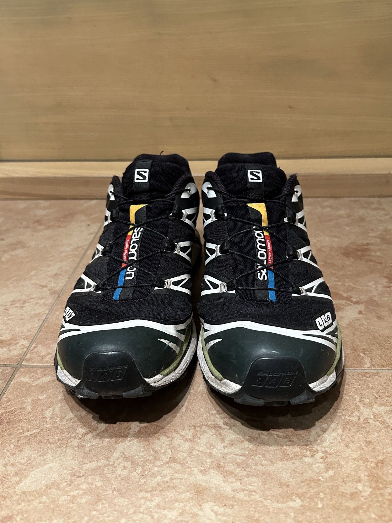 Salomon Salomon XT-6 Black Green Lime Size US 10 / EU 43 - 3 Thumbnail