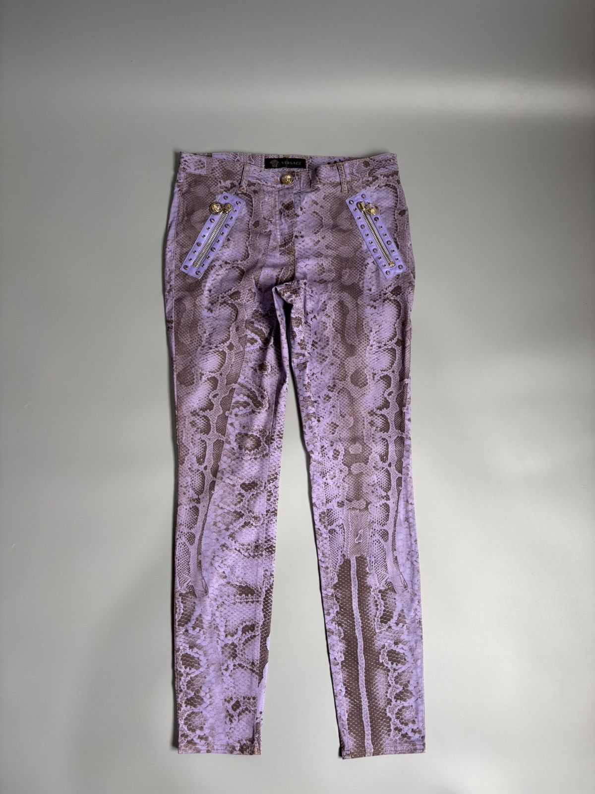 Versace Versace snake design jeans Size 31" - 1 Thumbnail