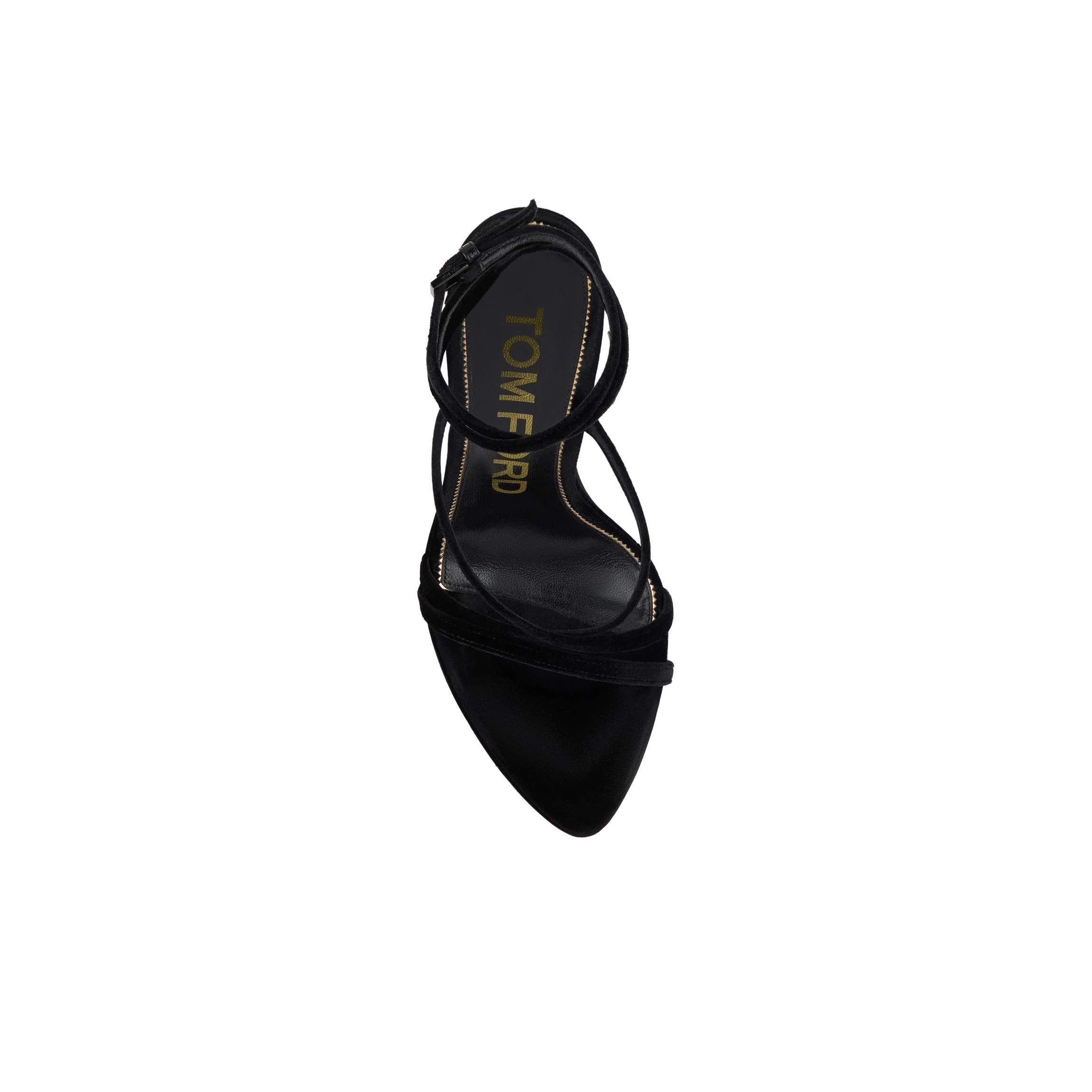 Tom Ford o1loc1c0924 W3167L Wedge Sandals in Black Size US 11 / IT 41 - 3 Thumbnail