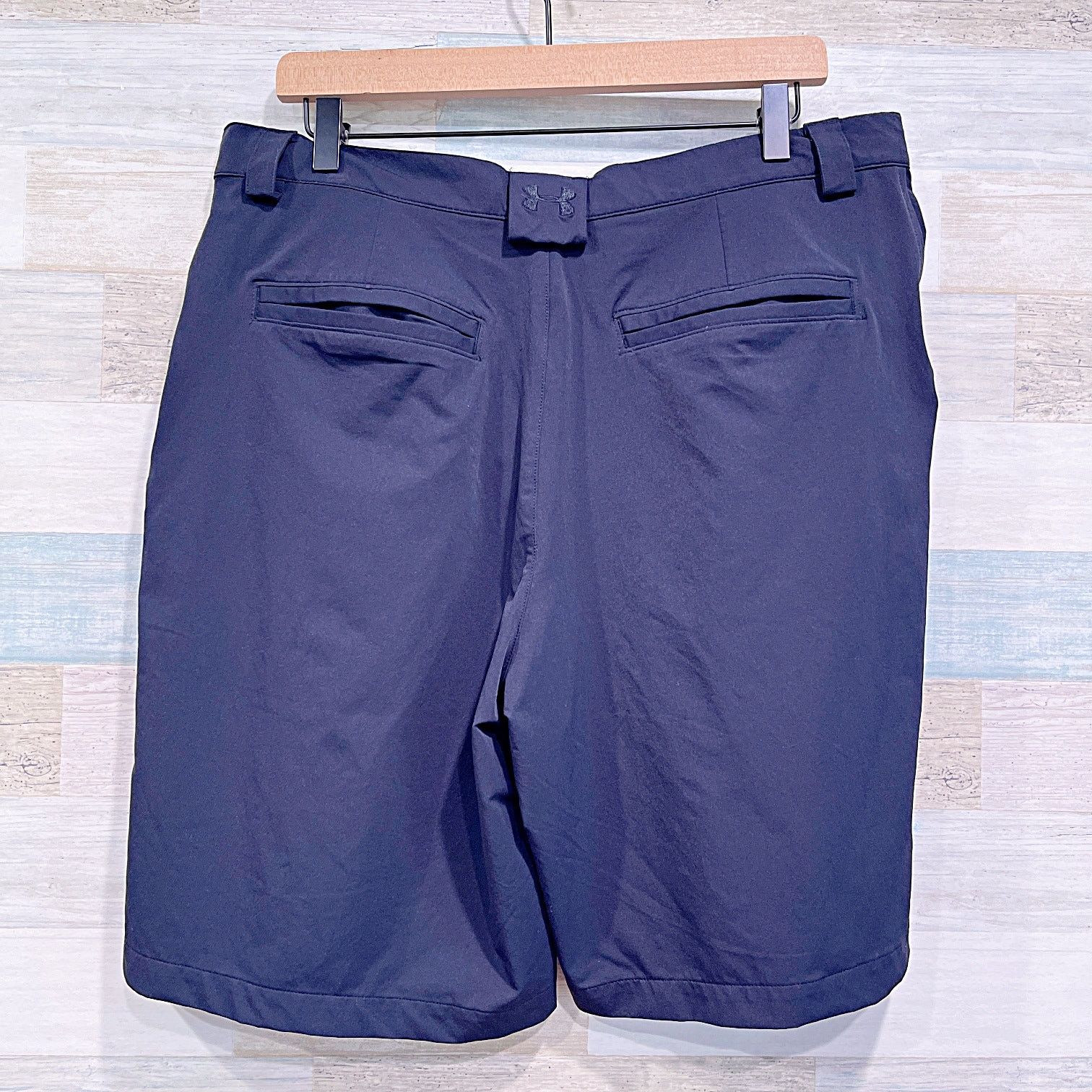 Under Armour Under Armour Performance Tech Golf Shorts Black Nylon 36 Size US 36 / EU 52 - 3 Thumbnail