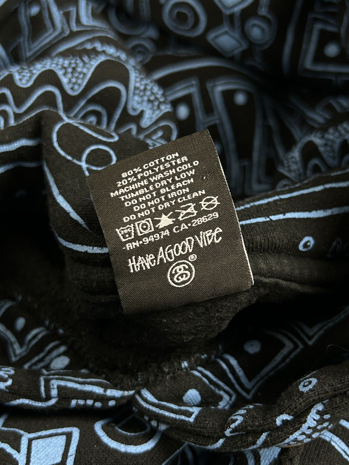 Stussy 00s Vintage Stussy TomTom Pullover Hoodie Size L Size US L / EU 52-54 / 3 - 8 Thumbnail