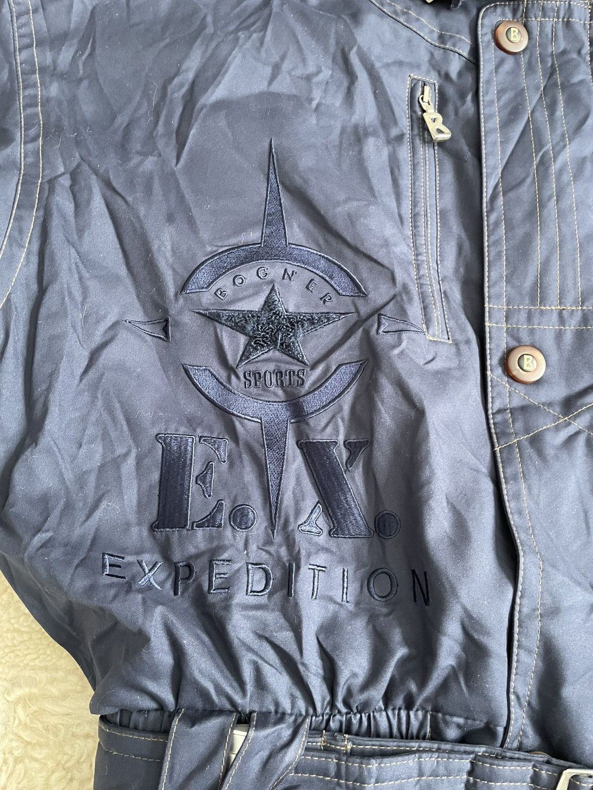 Bogner Vintage Bogner EX Expedition one-piece ski suit from the 90s Size US L / EU 52-54 / 3 - 12 Thumbnail