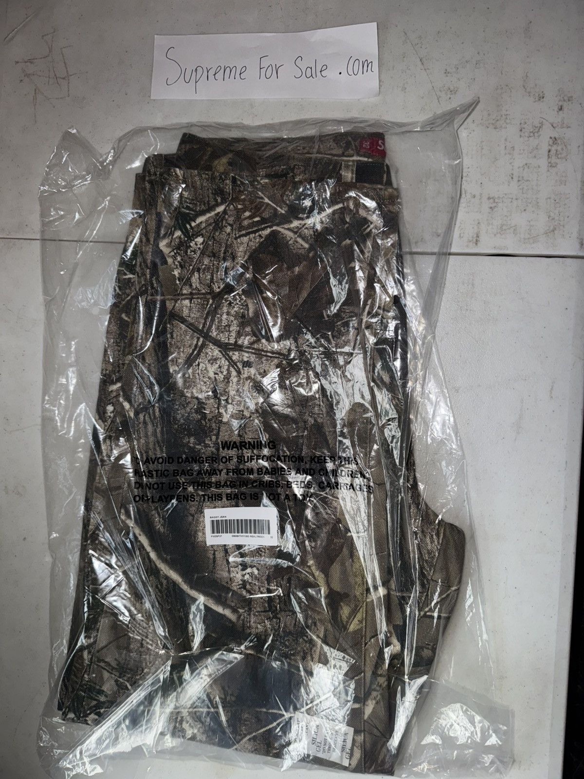 Supreme Supreme Baggy Jean Size US 30 / EU 46 - 5 Thumbnail