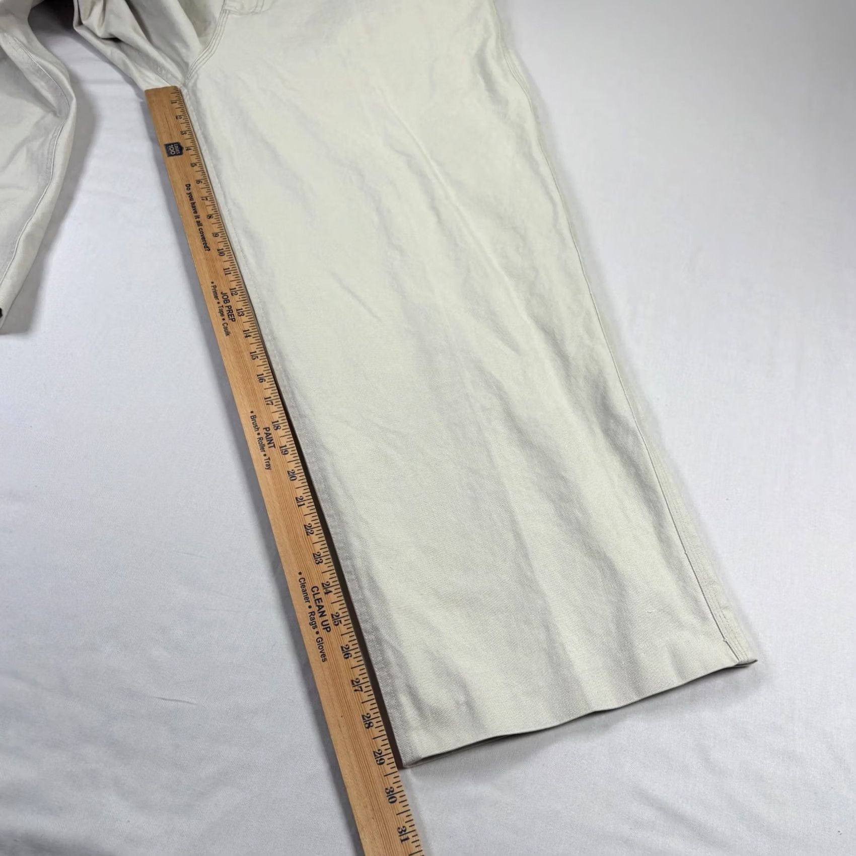 Southpole VINTAGE Southpole Pants Mens Size 40 Beige Carpenter Wide-Leg Baggy Y2K Hip Hop Mens Size US 40 / EU 56 - 7 Thumbnail