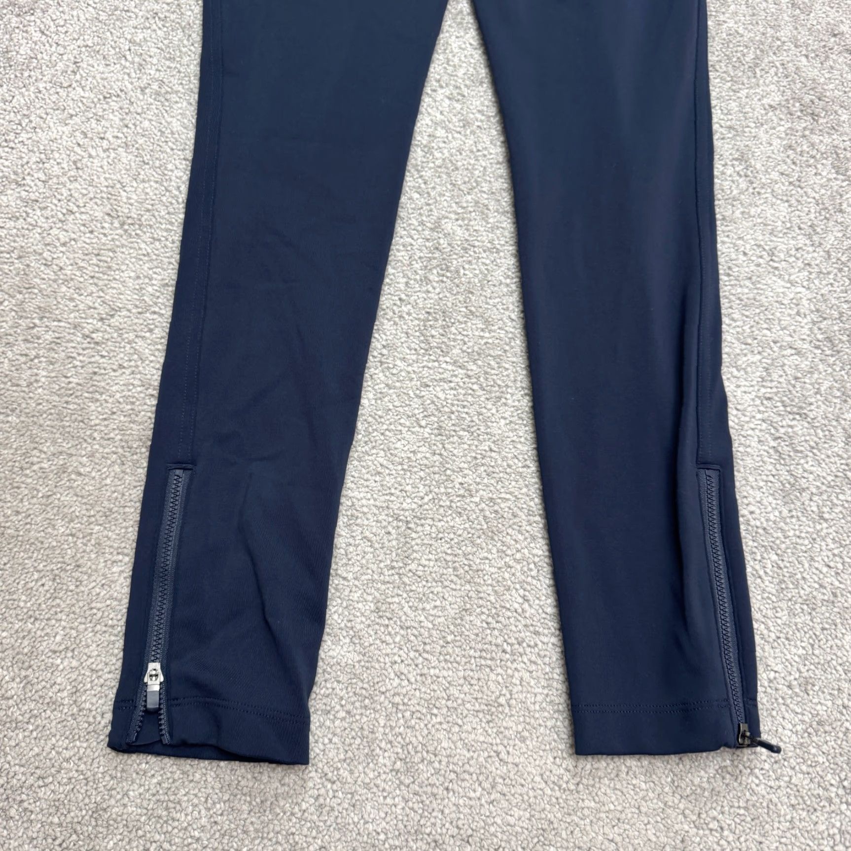 Athleta Athleta Delancey Skyline Stretch Leggings Women’s Small Navy Blue Ankle Zip Activewear Size 28" / US 6 / IT 42 - 3 Thumbnail