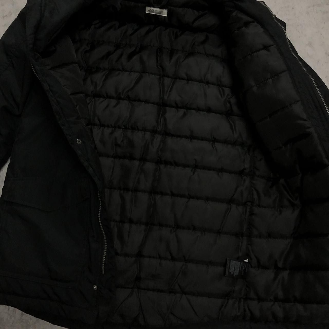 Other Black streetwear parka with fur hood #wintercoats Size US M / EU 48-50 / 2 - 6 Thumbnail