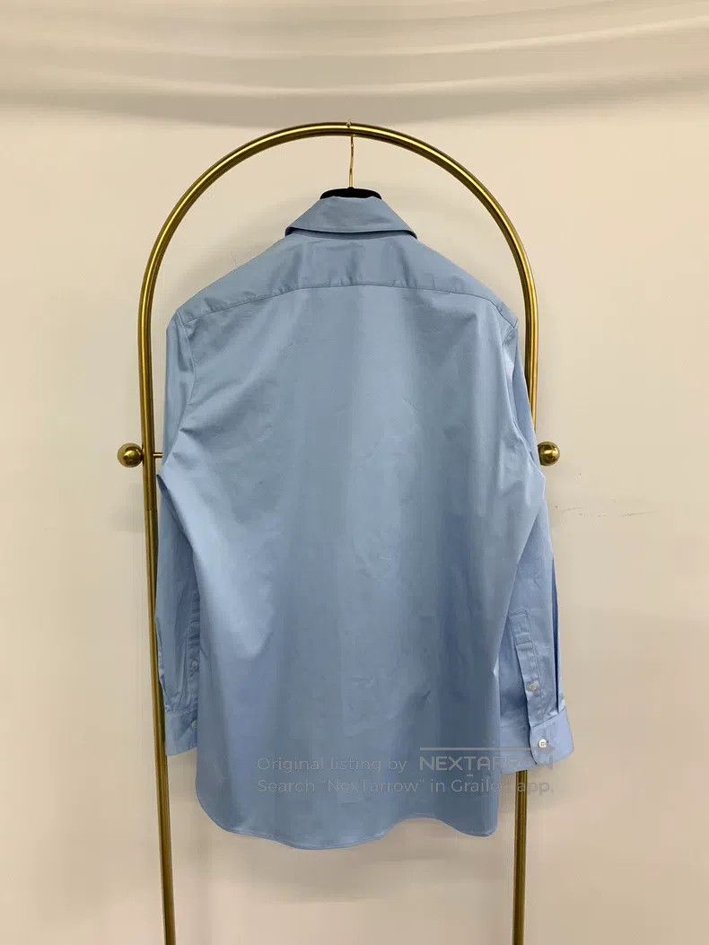 The Row The row Blue long-sleeved shirt Size XS / US 0-2 / IT 36-38 - 3 Thumbnail