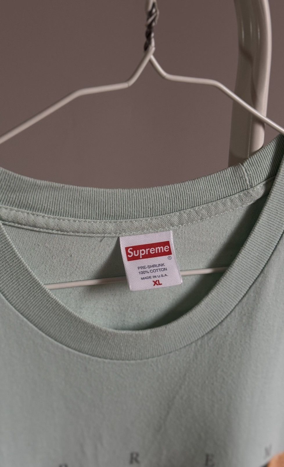 Supreme XL Supreme Venus Private Collection Mint Tee Tshirt Size US XL / EU 56 / 4 - 4 Thumbnail