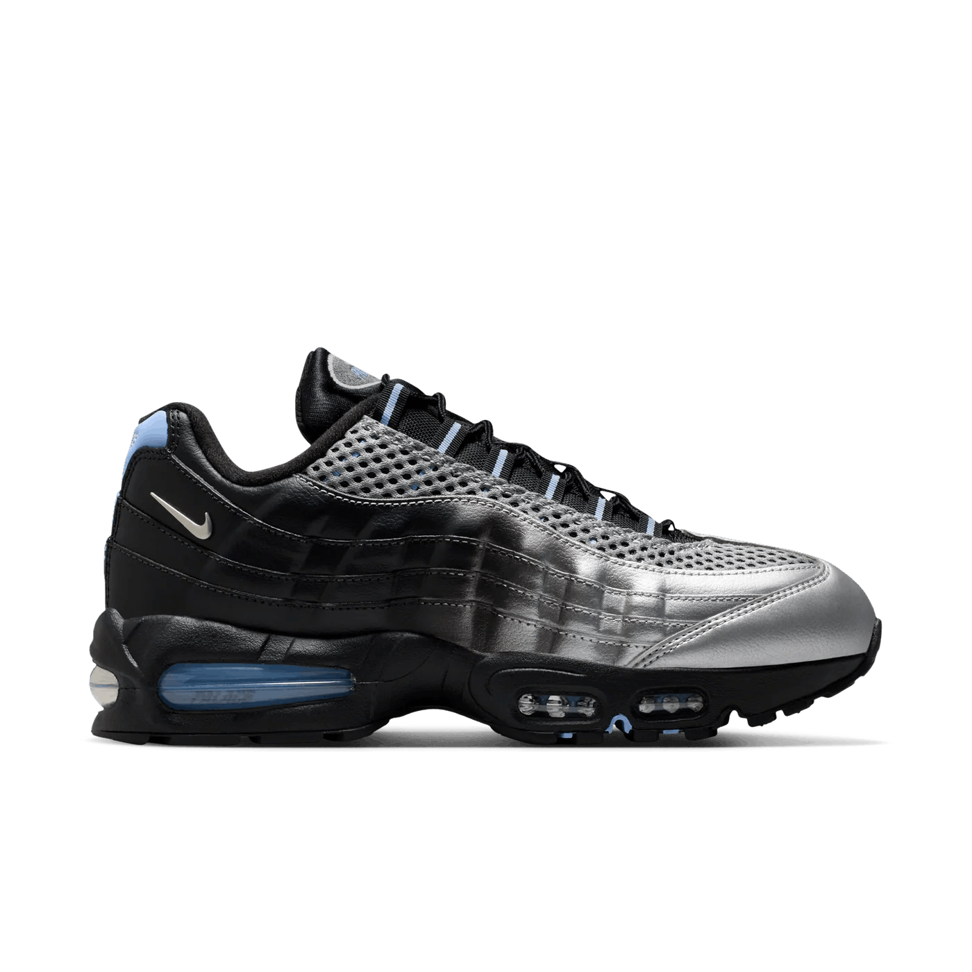 Palace Palace x Nike Air Max 95 Big Bubble Silver / Blue Size US 12.5 / EU 45-46 - 2 Thumbnail