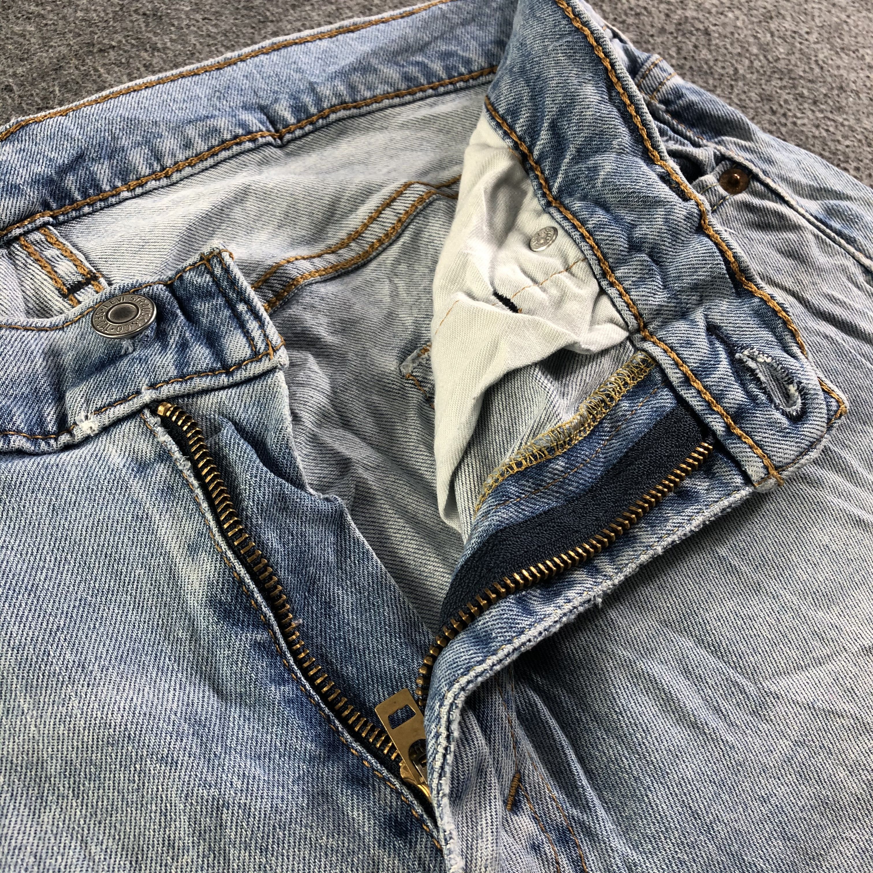 Levi's Vintage Light Wash Levis 513 Jeans-J4336 Size US 34 / EU 50 - 7 Thumbnail